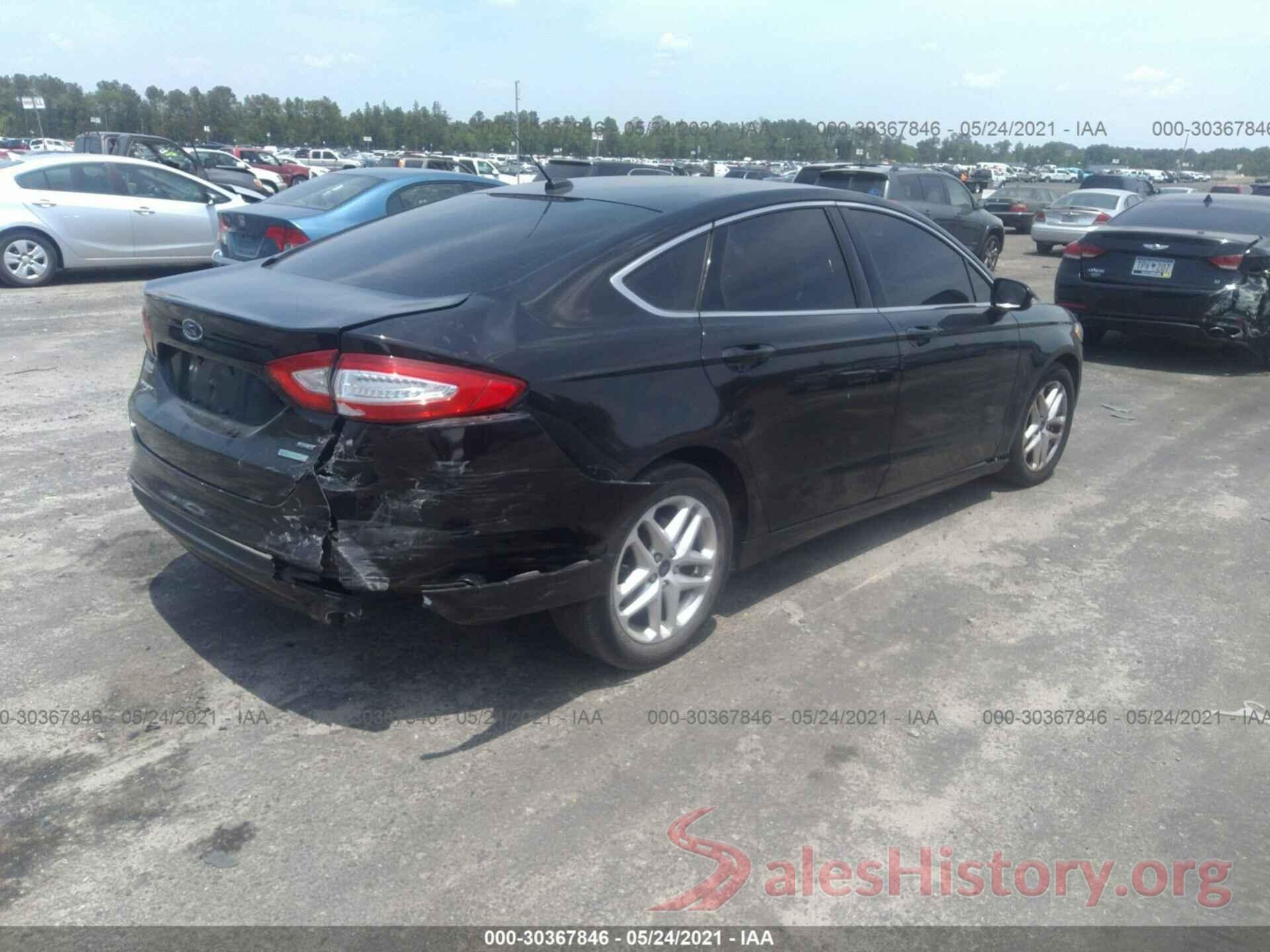 3FA6P0HD7GR208180 2016 FORD FUSION