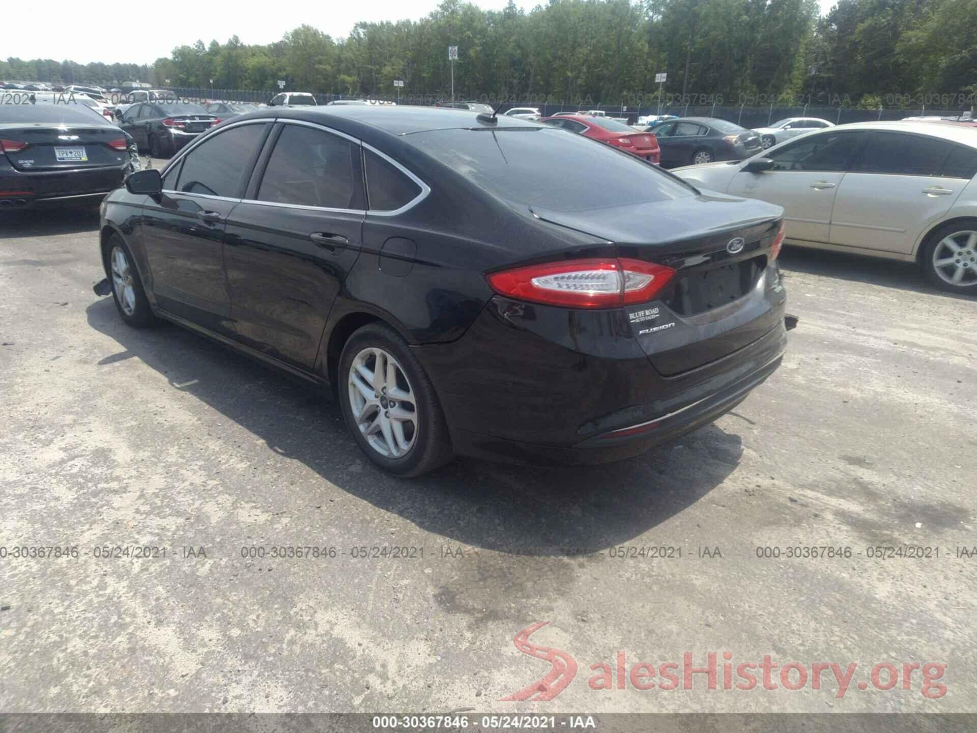 3FA6P0HD7GR208180 2016 FORD FUSION