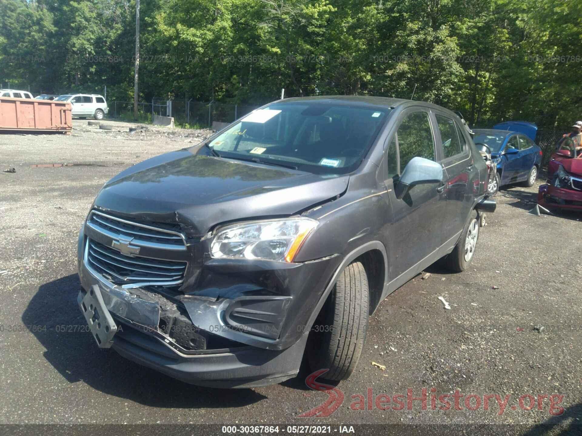 3GNCJKSB0GL158699 2016 CHEVROLET TRAX