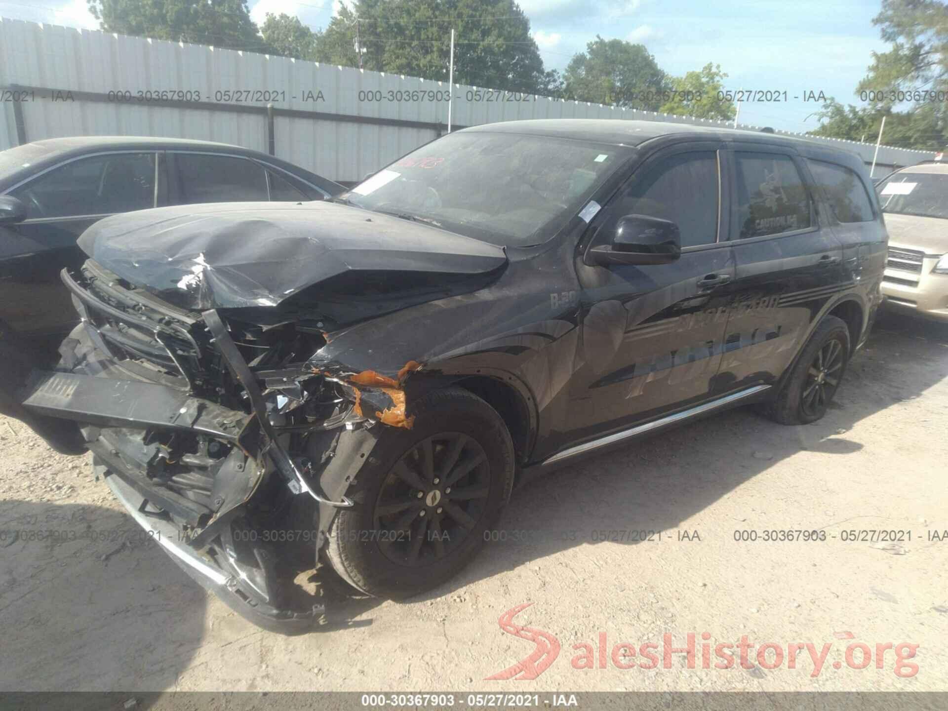 1C4SDHFT9KC827008 2019 DODGE DURANGO