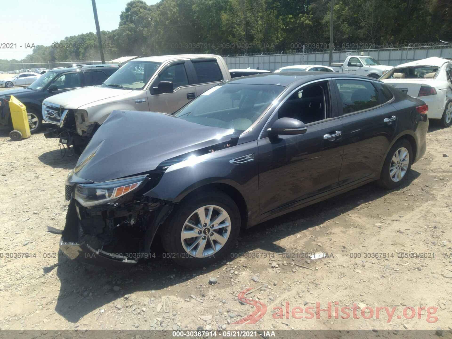 KNAGT4L34J5211304 2018 KIA OPTIMA