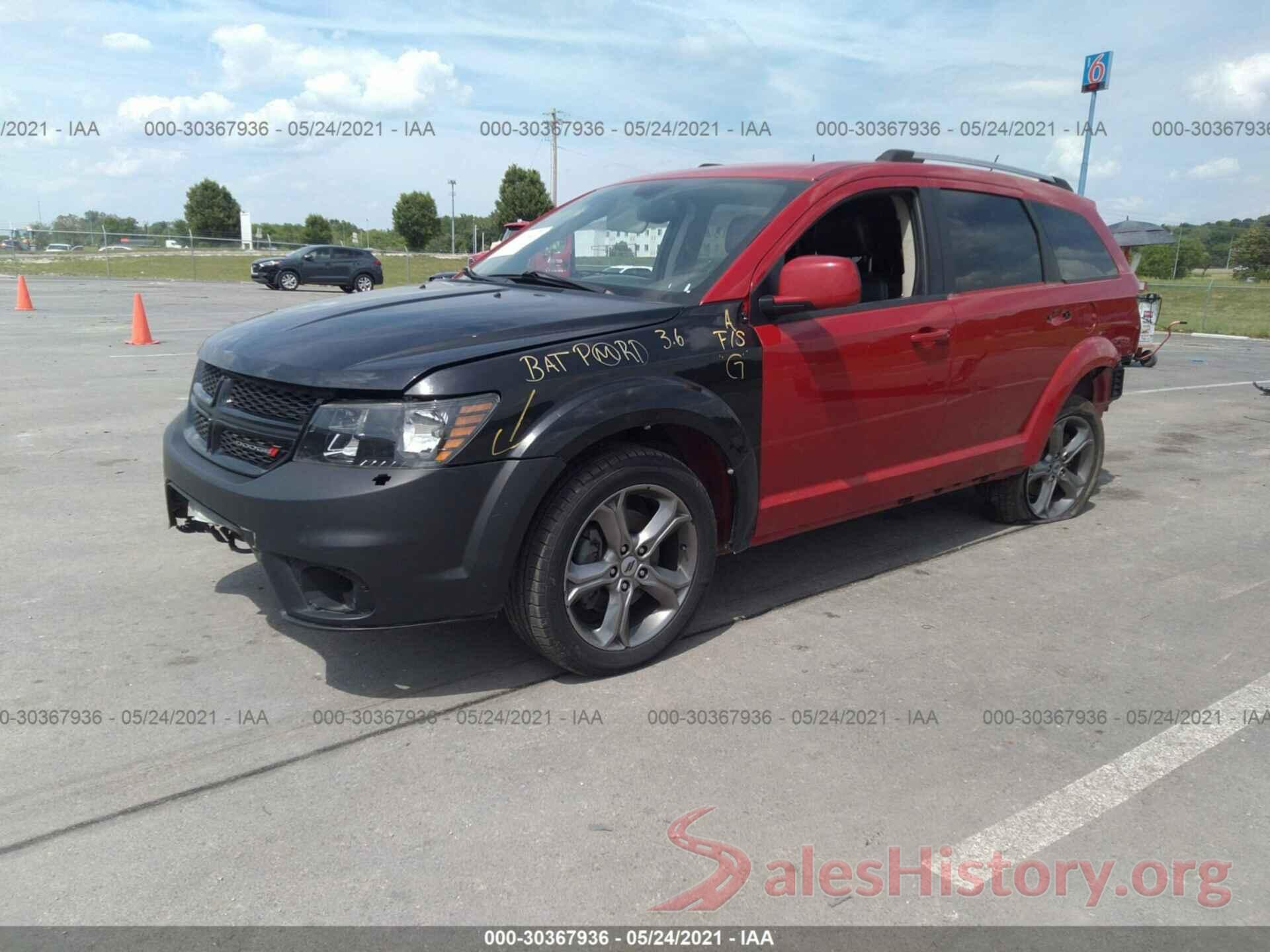 3C4PDCGG5JT216082 2018 DODGE JOURNEY