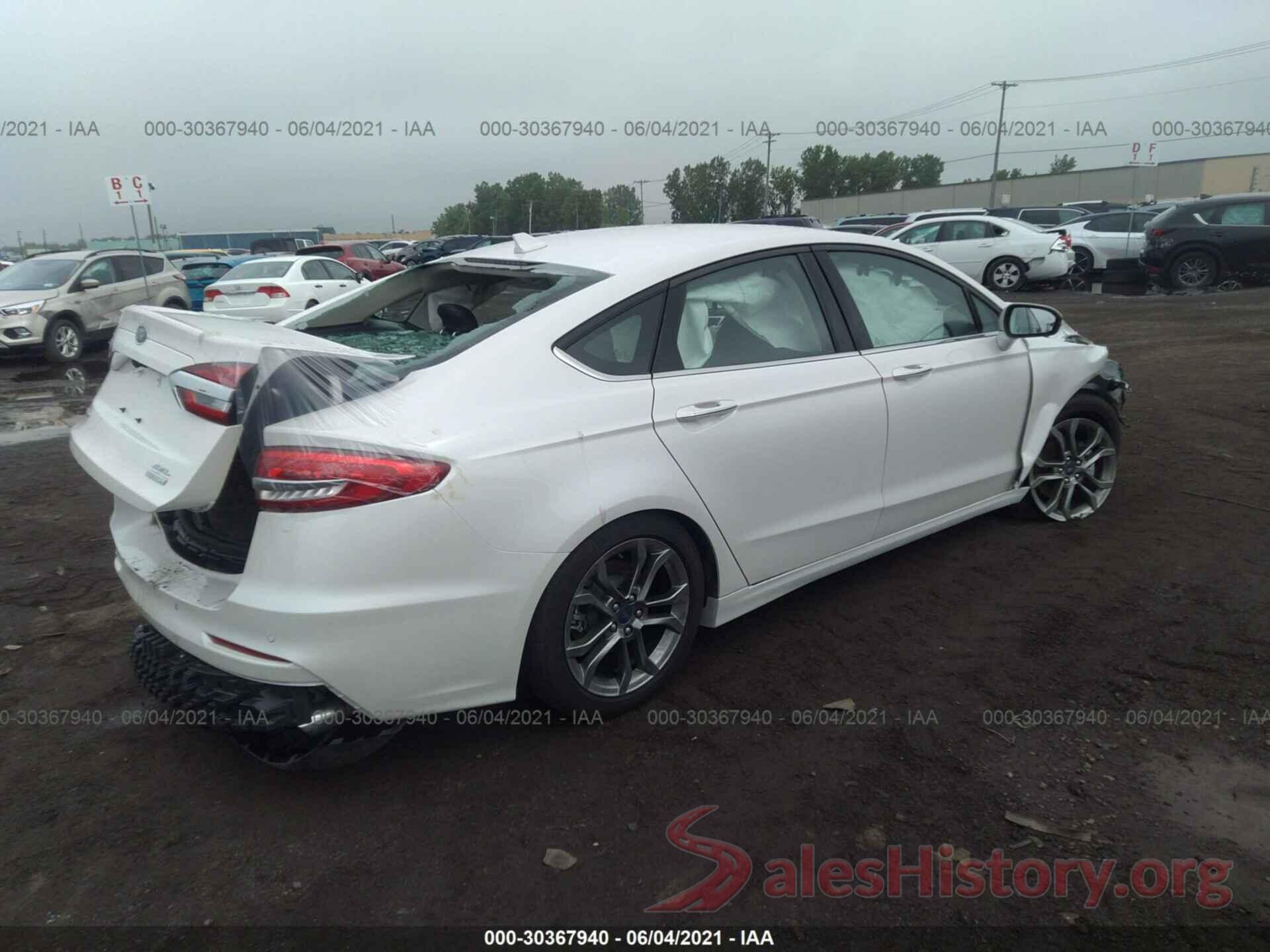 3FA6P0CD8LR259432 2020 FORD FUSION