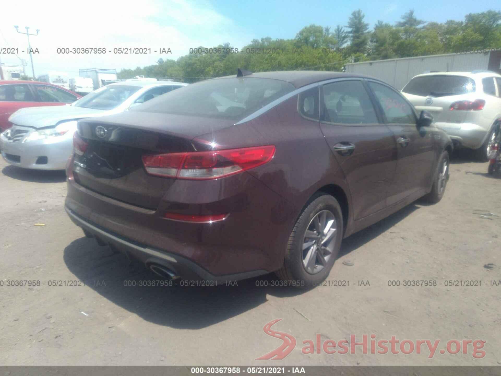 5XXGT4L35LG393242 2020 KIA OPTIMA