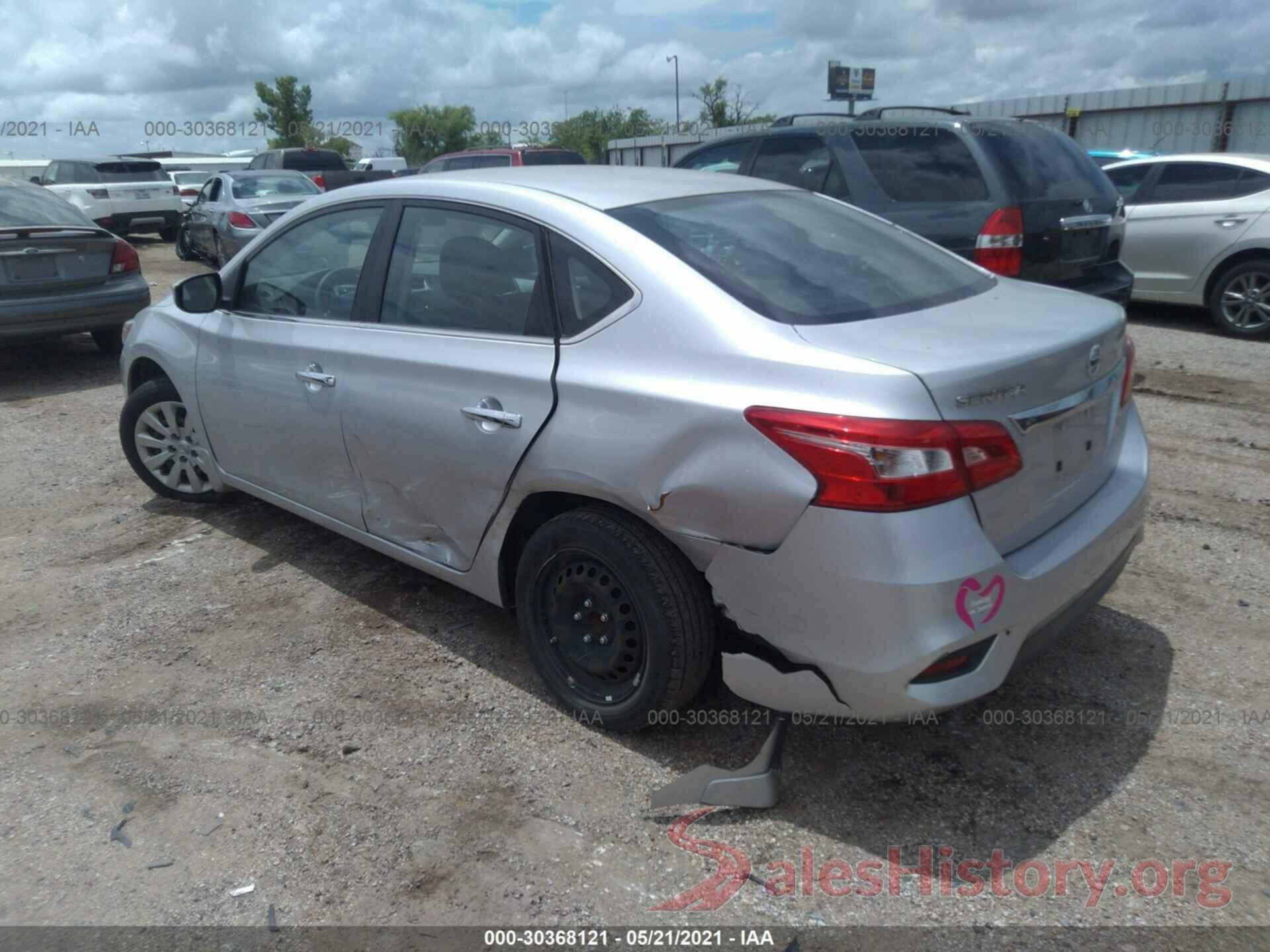 3N1AB7AP3GY245087 2016 NISSAN SENTRA