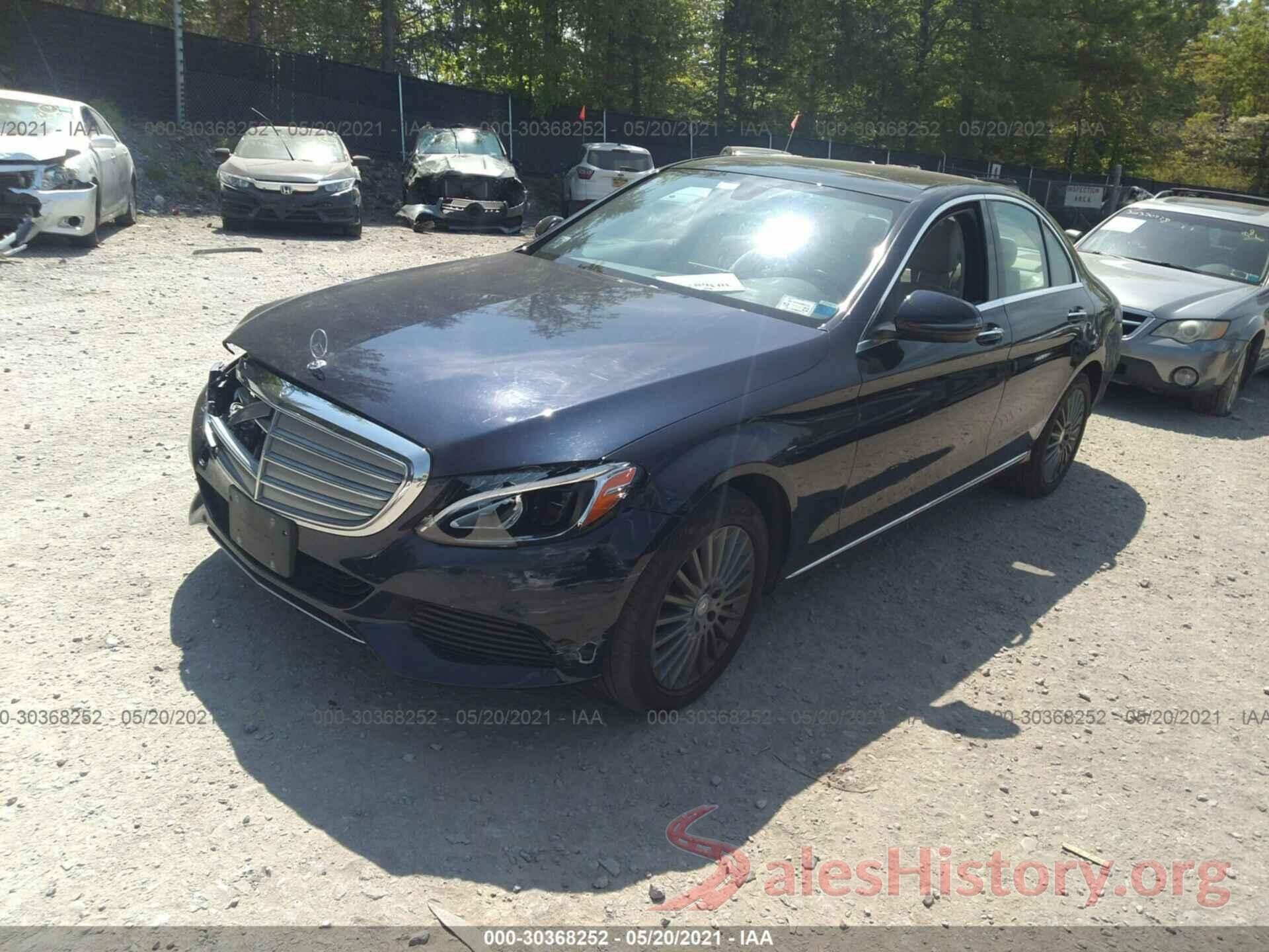 55SWF4KB2GU103042 2016 MERCEDES-BENZ C-CLASS