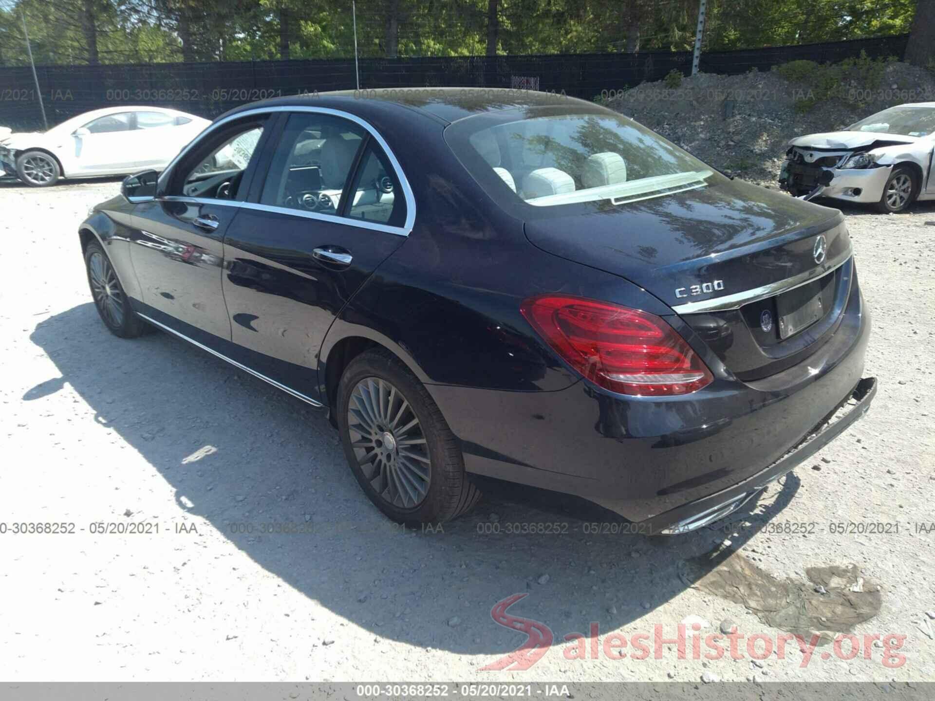 55SWF4KB2GU103042 2016 MERCEDES-BENZ C-CLASS