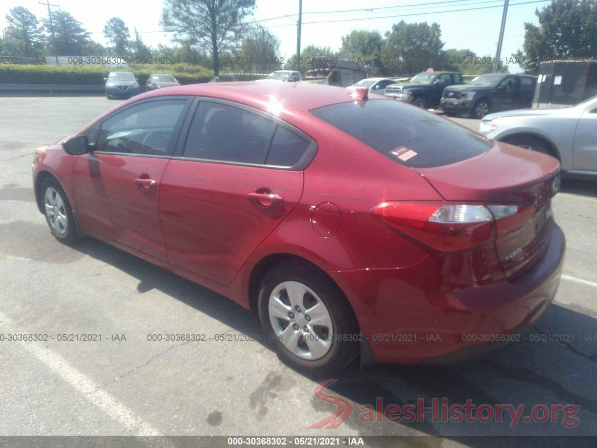 KNAFK4A61G5442455 2016 KIA FORTE