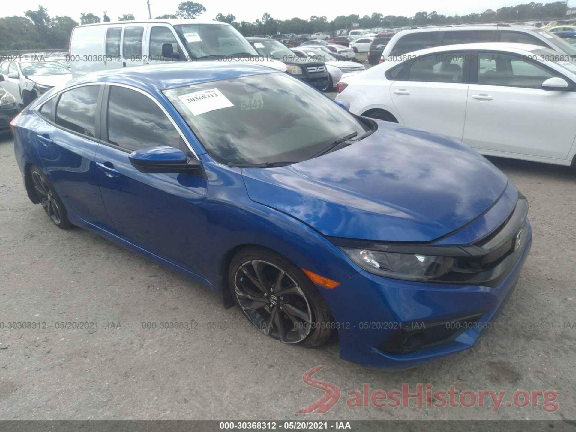 2HGFC2F89MH545255 2021 HONDA CIVIC SEDAN