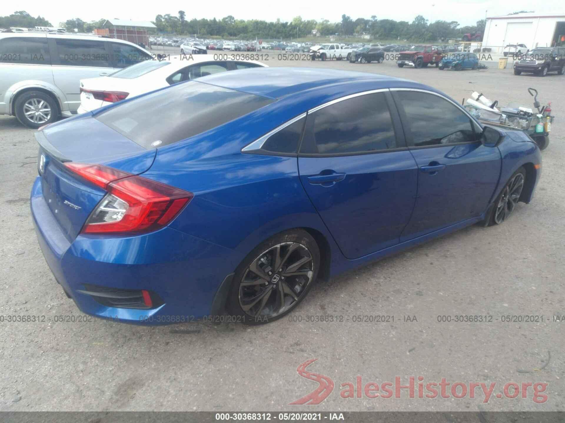 2HGFC2F89MH545255 2021 HONDA CIVIC SEDAN