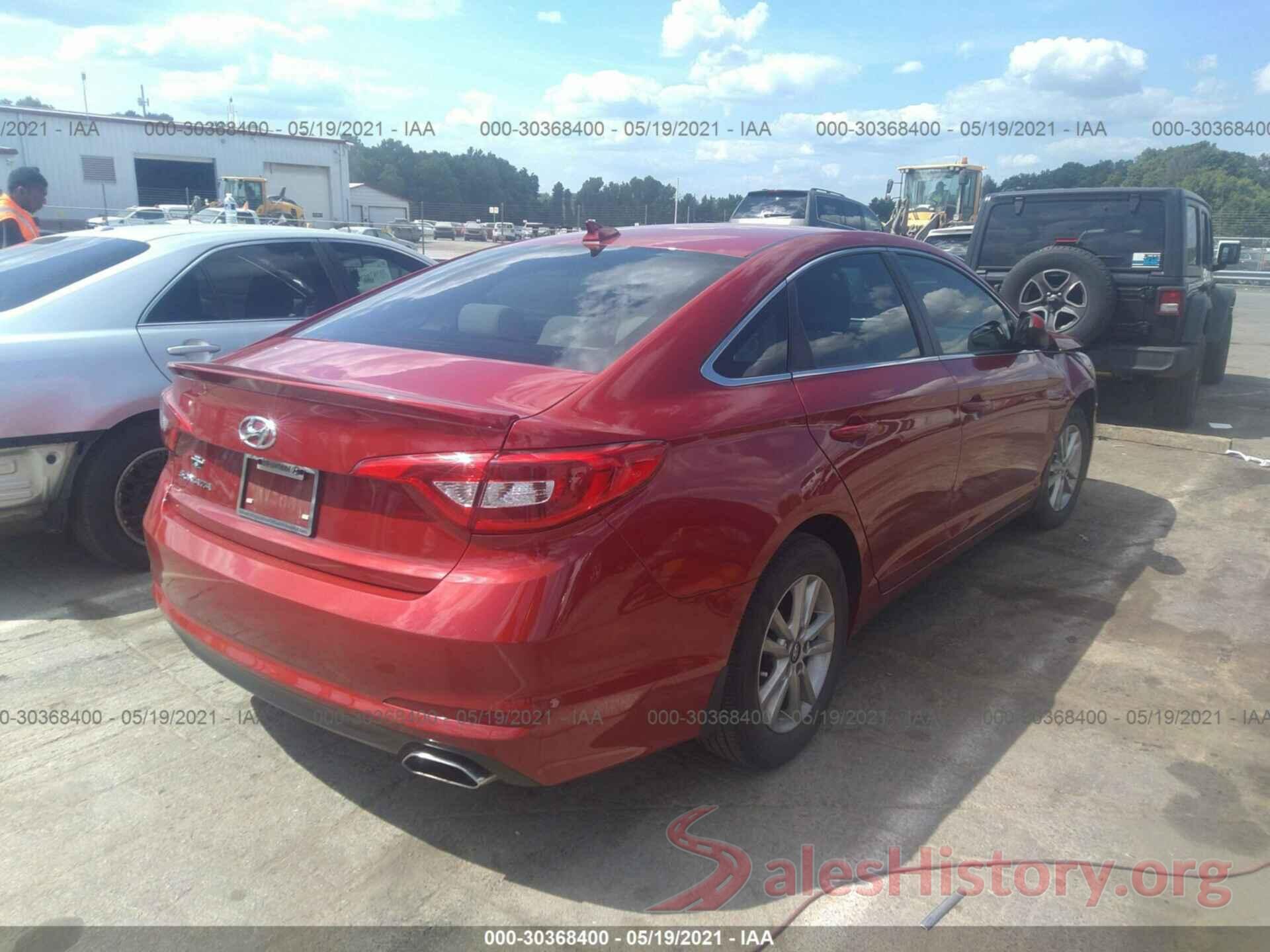 5NPE24AF9HH443790 2017 HYUNDAI SONATA