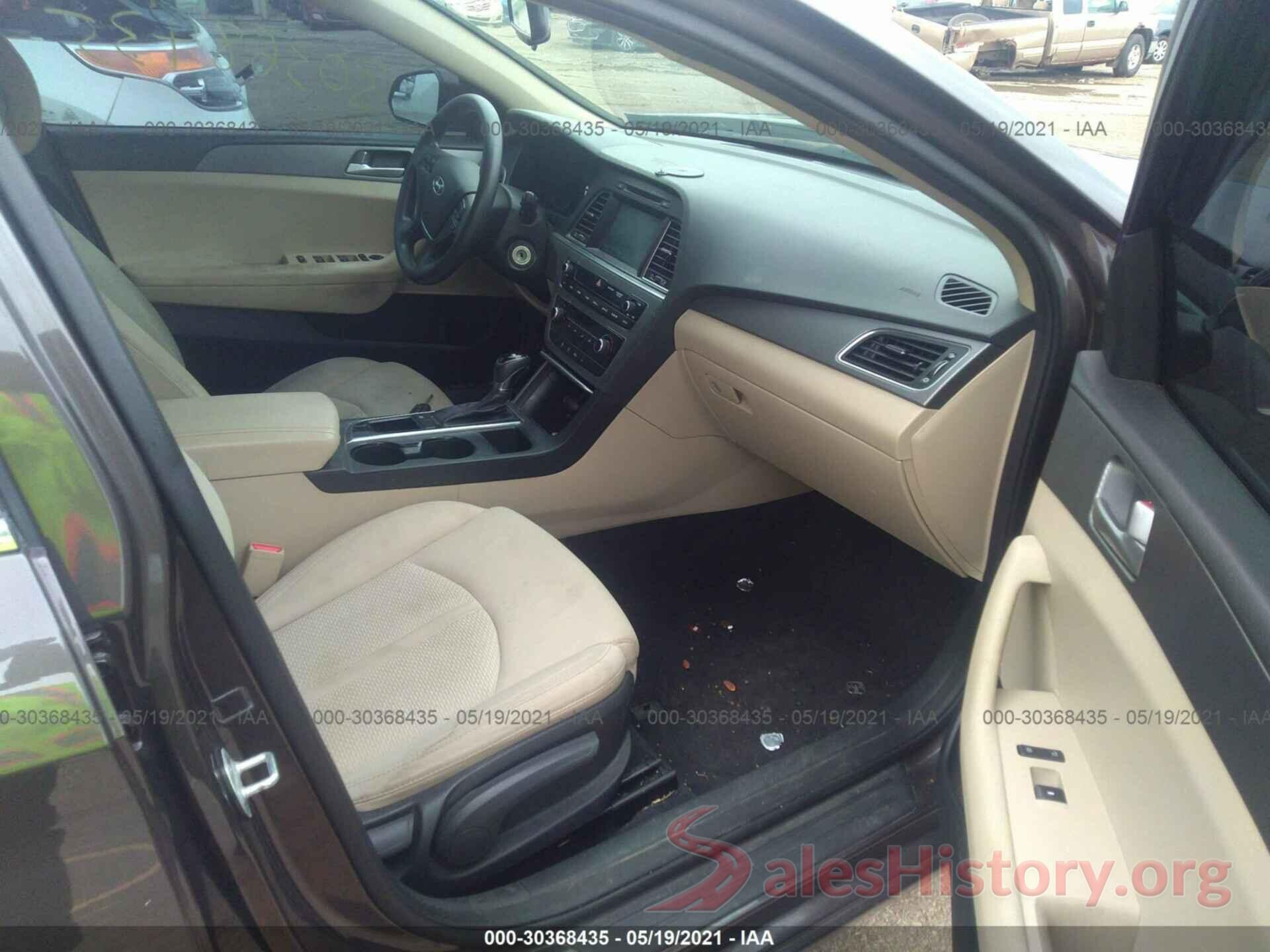 5NPE24AF4GH261087 2016 HYUNDAI SONATA