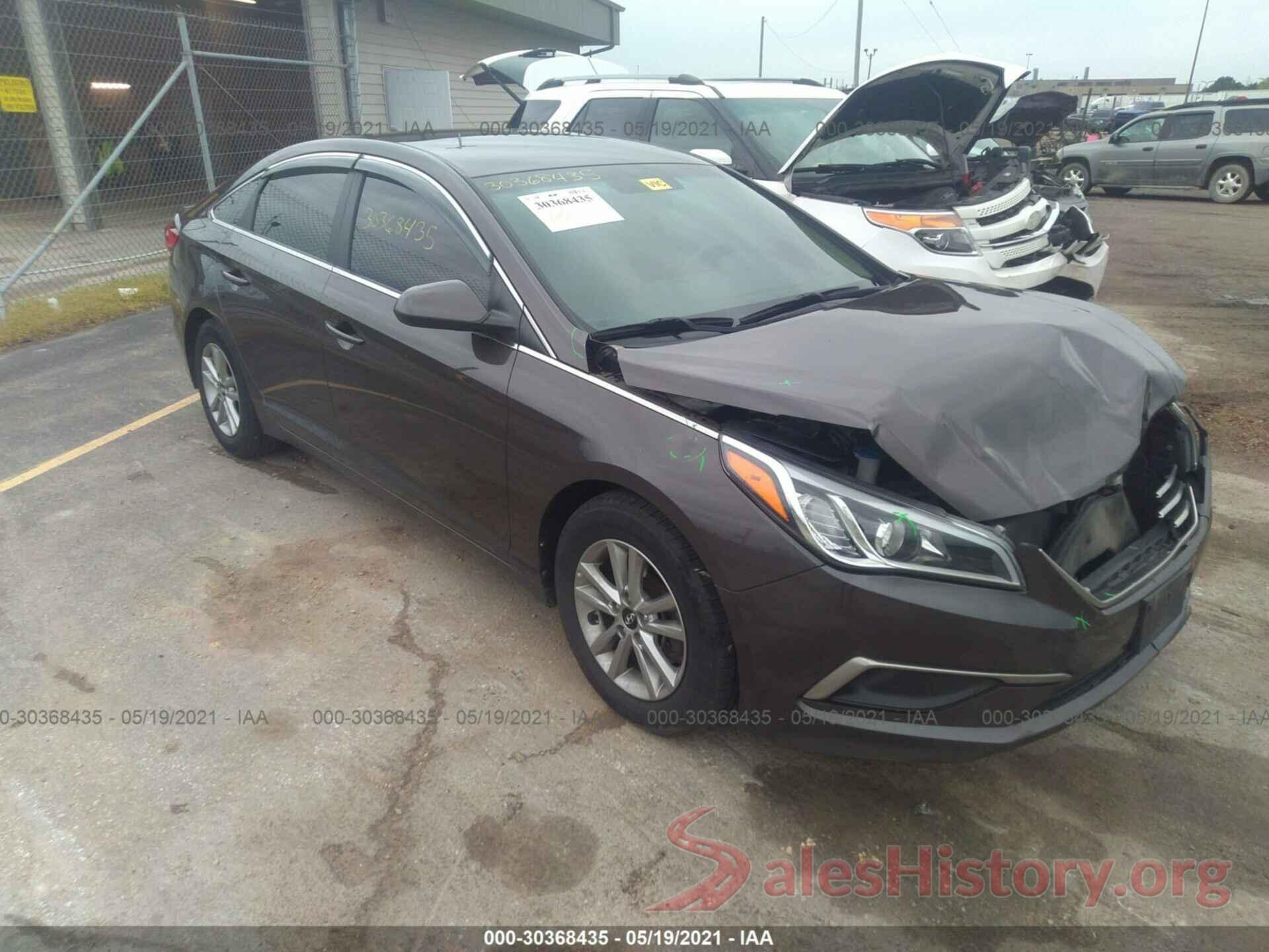 5NPE24AF4GH261087 2016 HYUNDAI SONATA