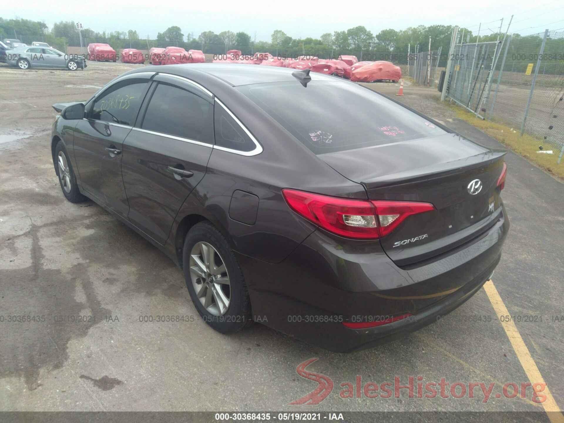 5NPE24AF4GH261087 2016 HYUNDAI SONATA