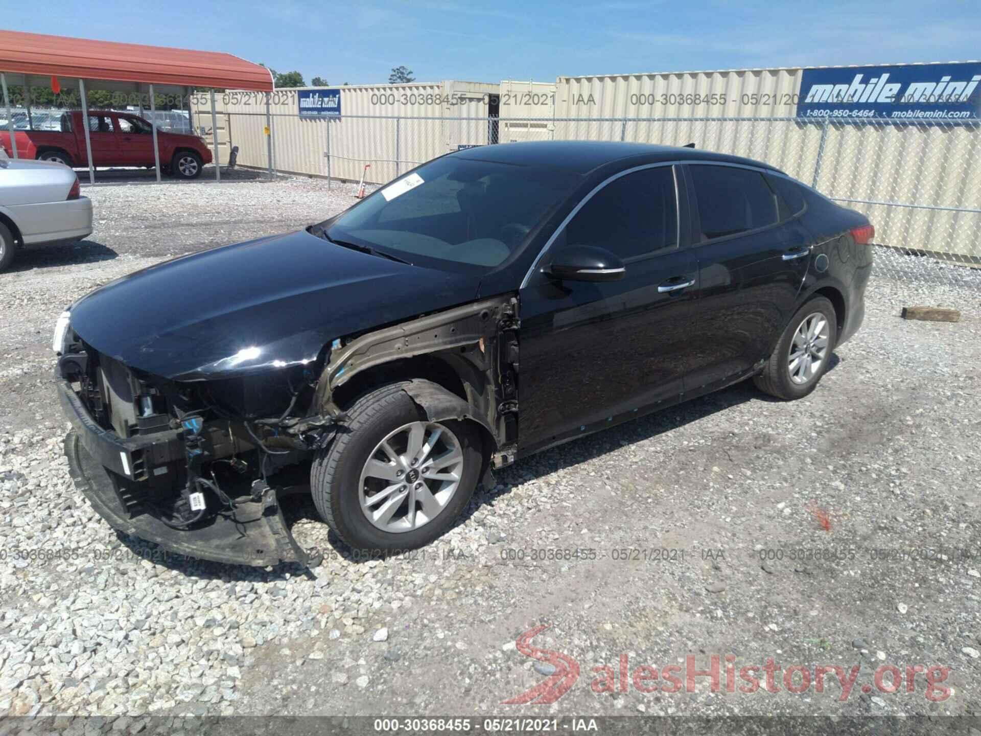 5XXGT4L38GG014949 2016 KIA OPTIMA