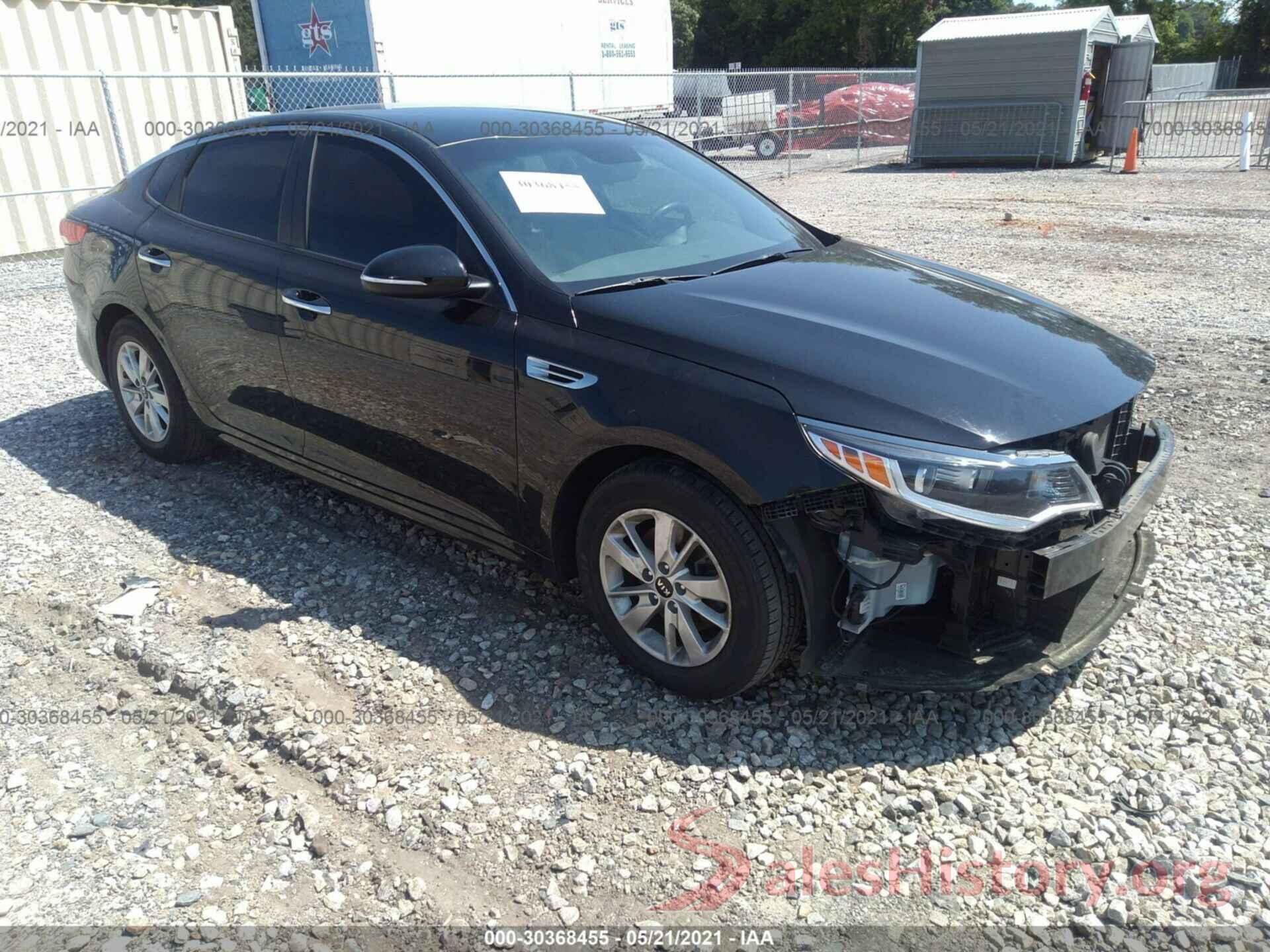 5XXGT4L38GG014949 2016 KIA OPTIMA