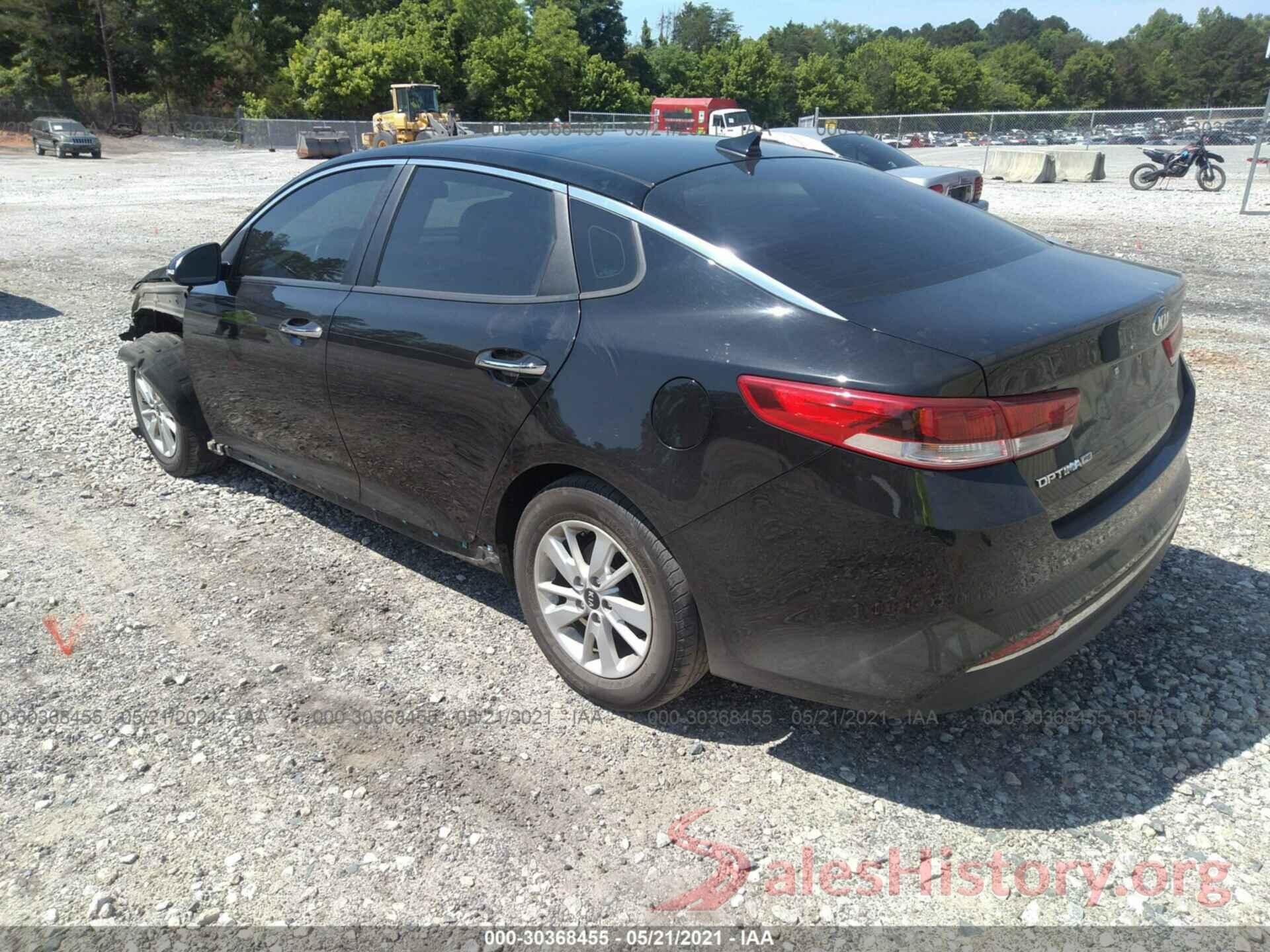 5XXGT4L38GG014949 2016 KIA OPTIMA