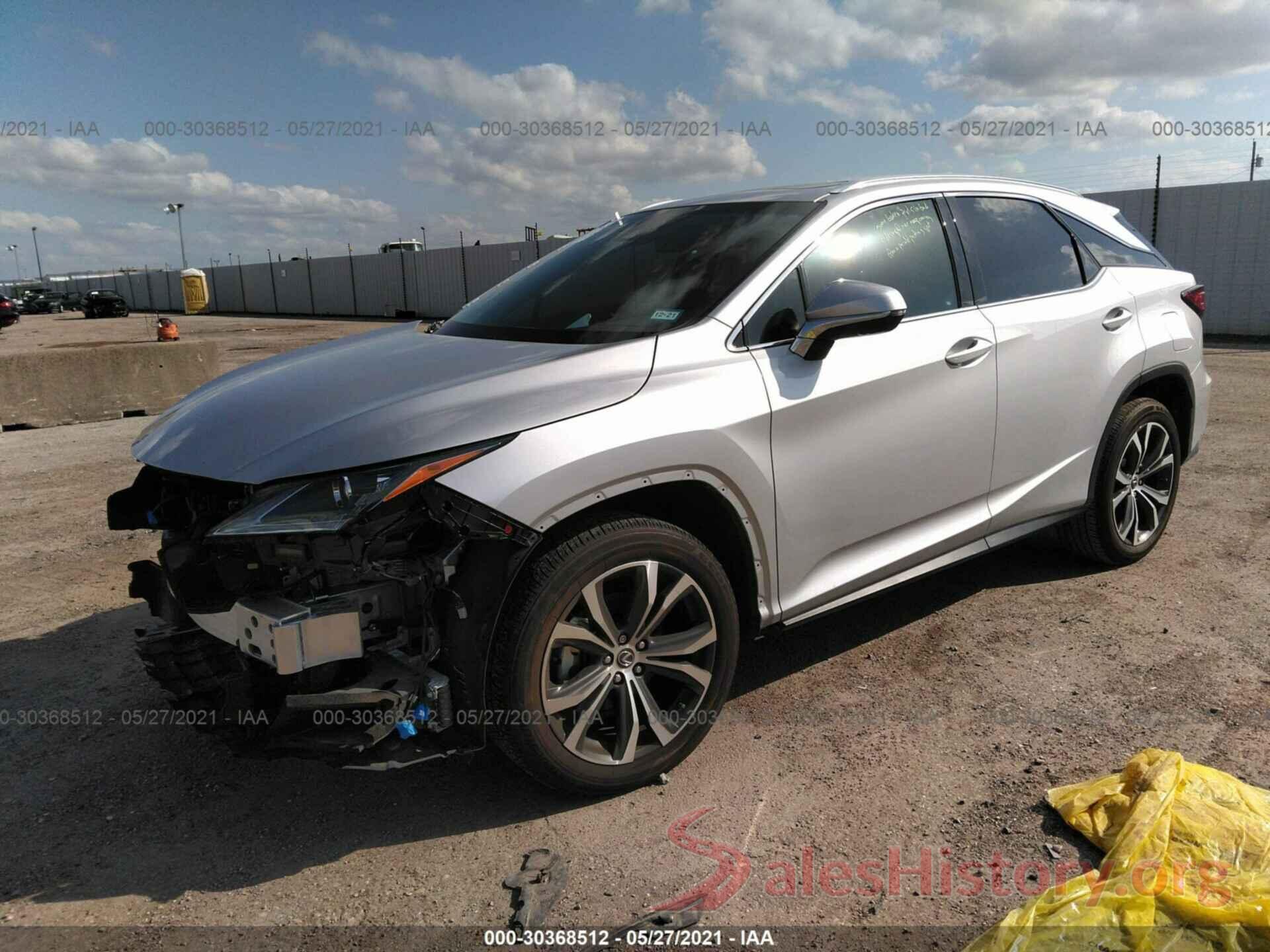 2T2ZZMCA0KC127201 2019 LEXUS RX