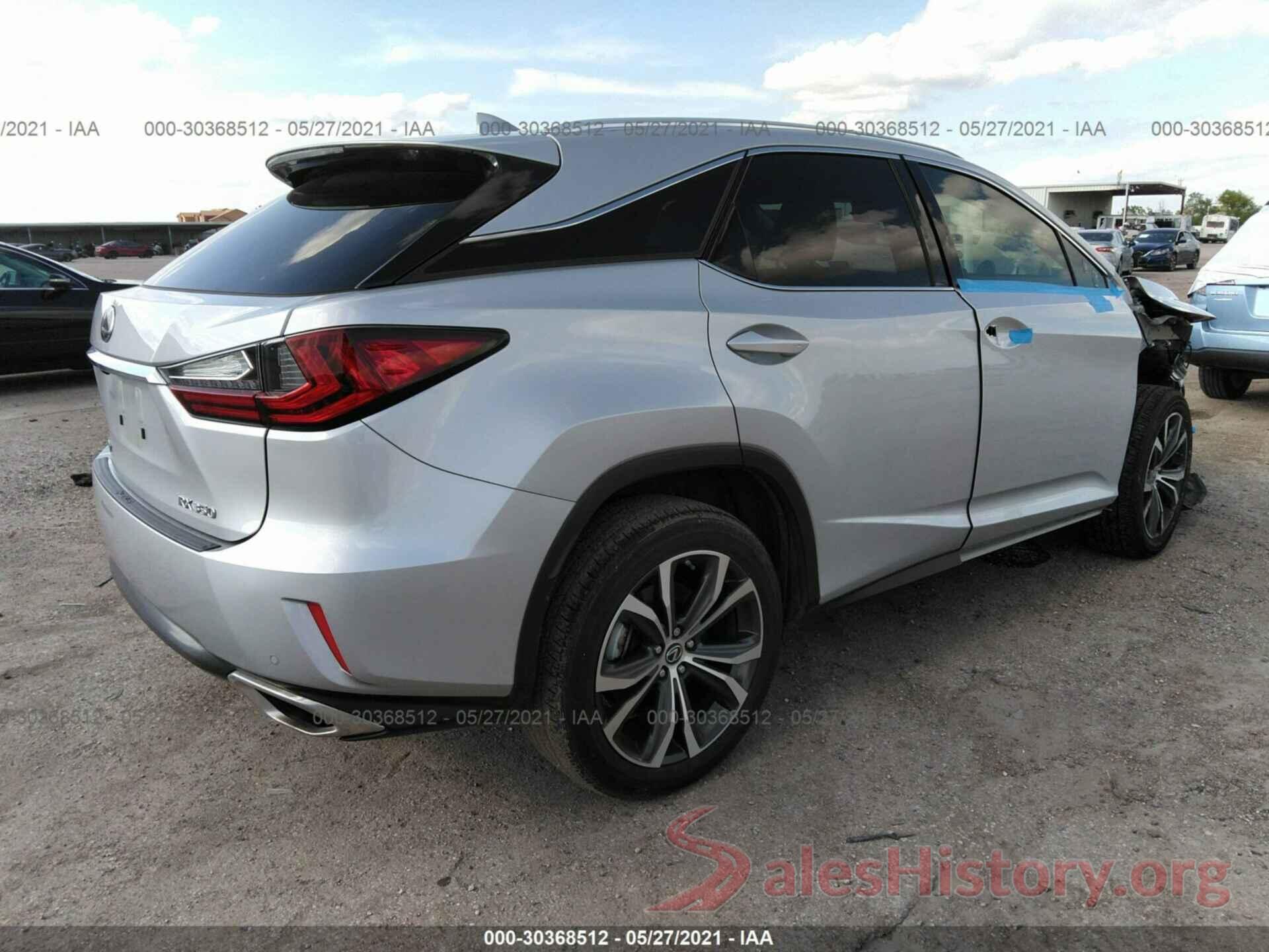 2T2ZZMCA0KC127201 2019 LEXUS RX