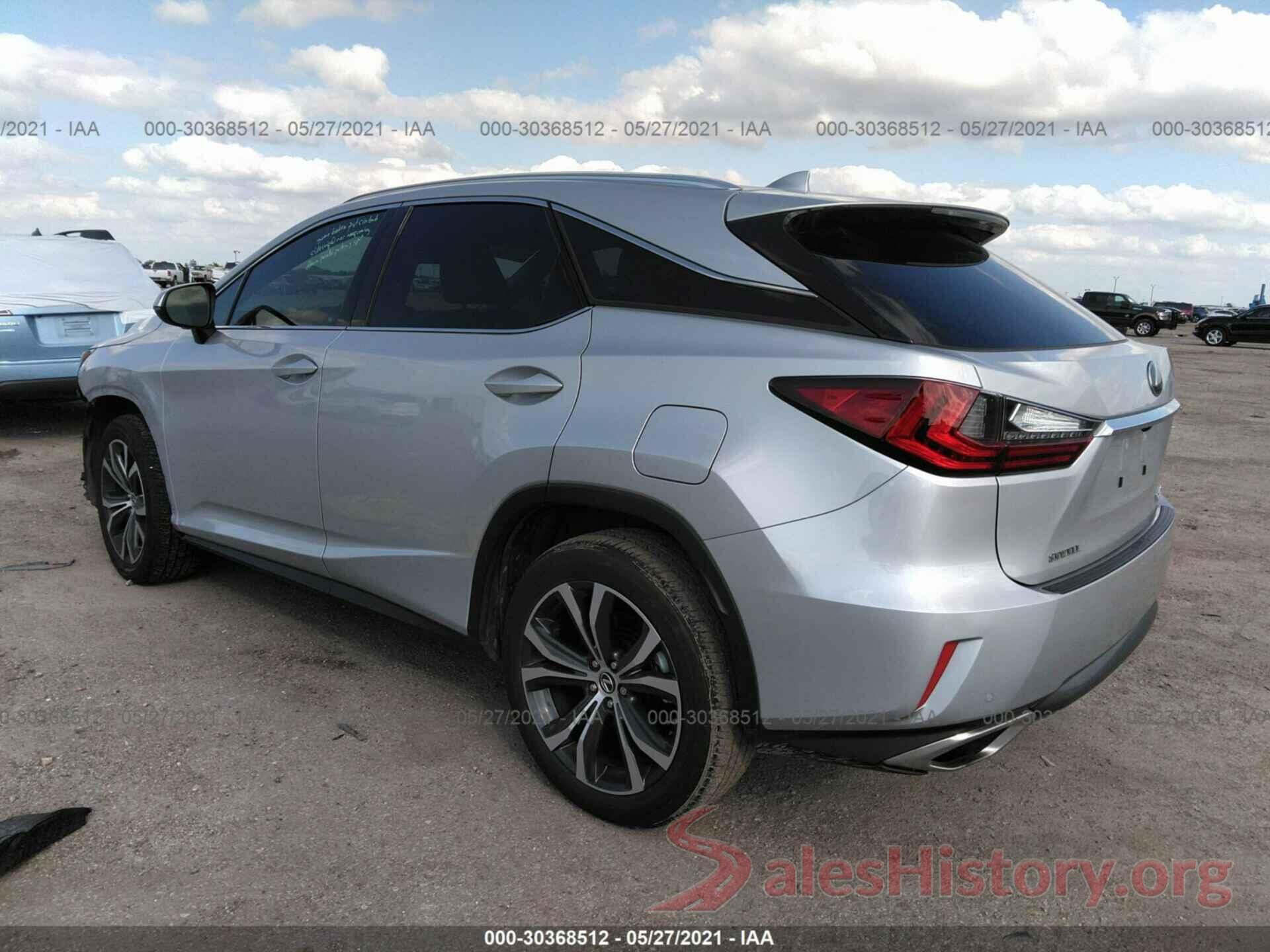 2T2ZZMCA0KC127201 2019 LEXUS RX