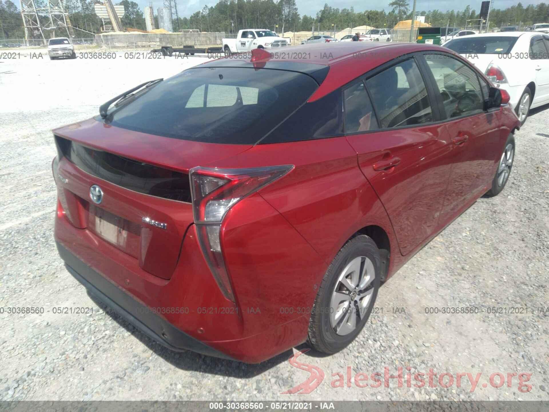 JTDKBRFU1J3588878 2018 TOYOTA PRIUS