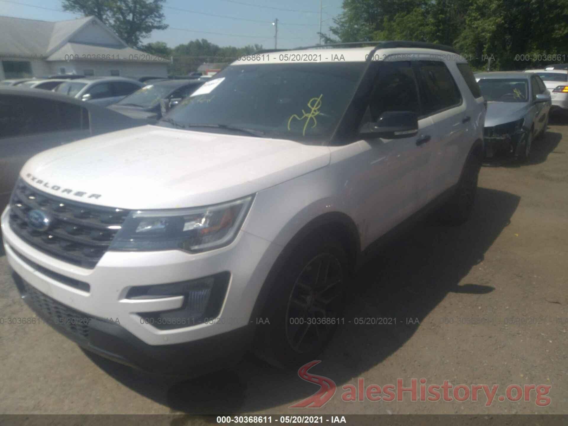 1FM5K8GT2HGD96526 2017 FORD EXPLORER