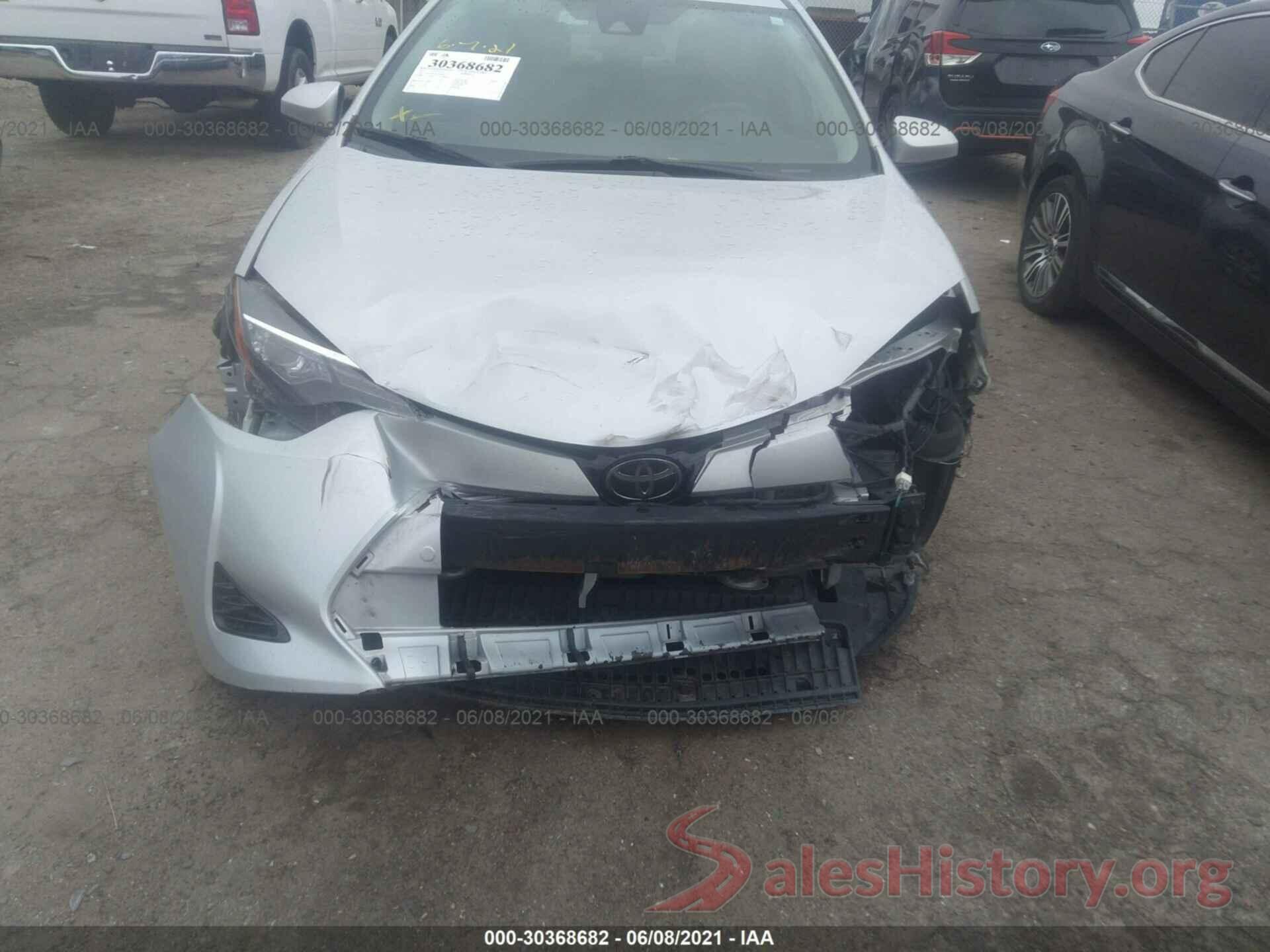 2T1BURHE7HC800605 2017 TOYOTA COROLLA