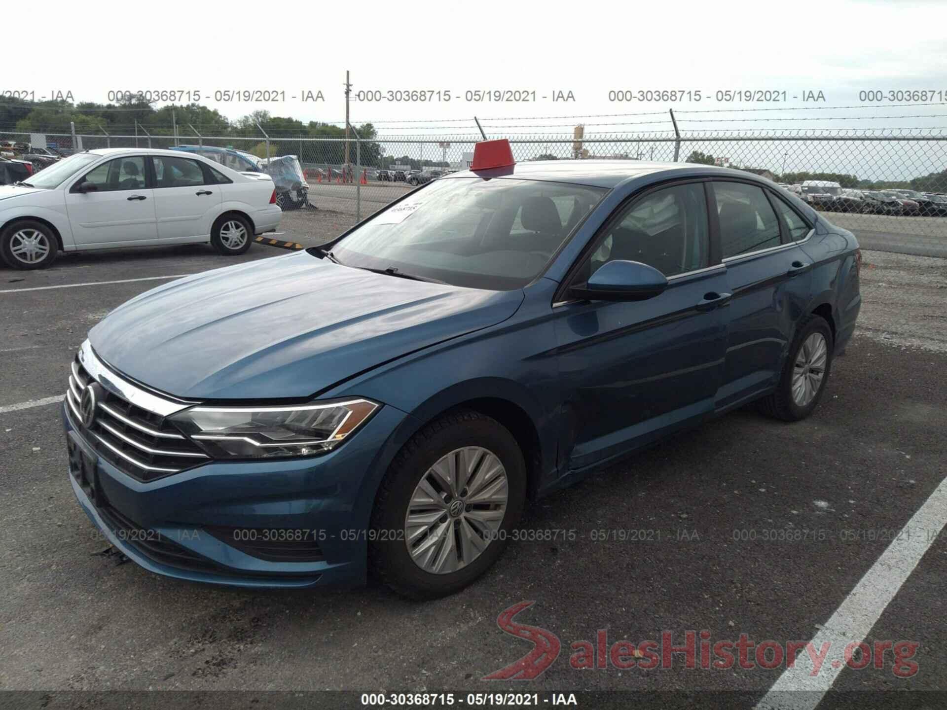 3VWC57BU1KM122838 2019 VOLKSWAGEN JETTA