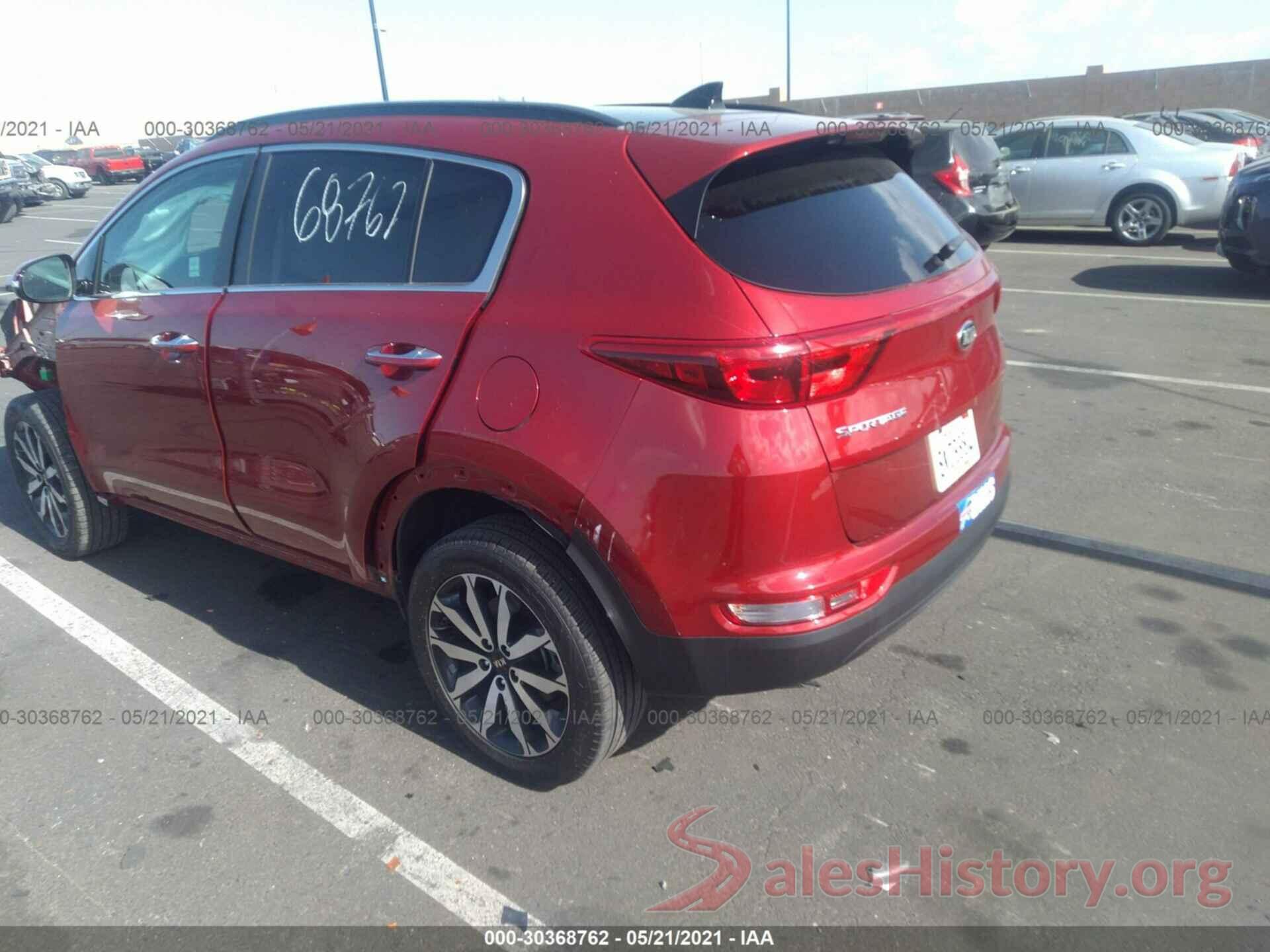 KNDPNCAC7K7513718 2019 KIA SPORTAGE