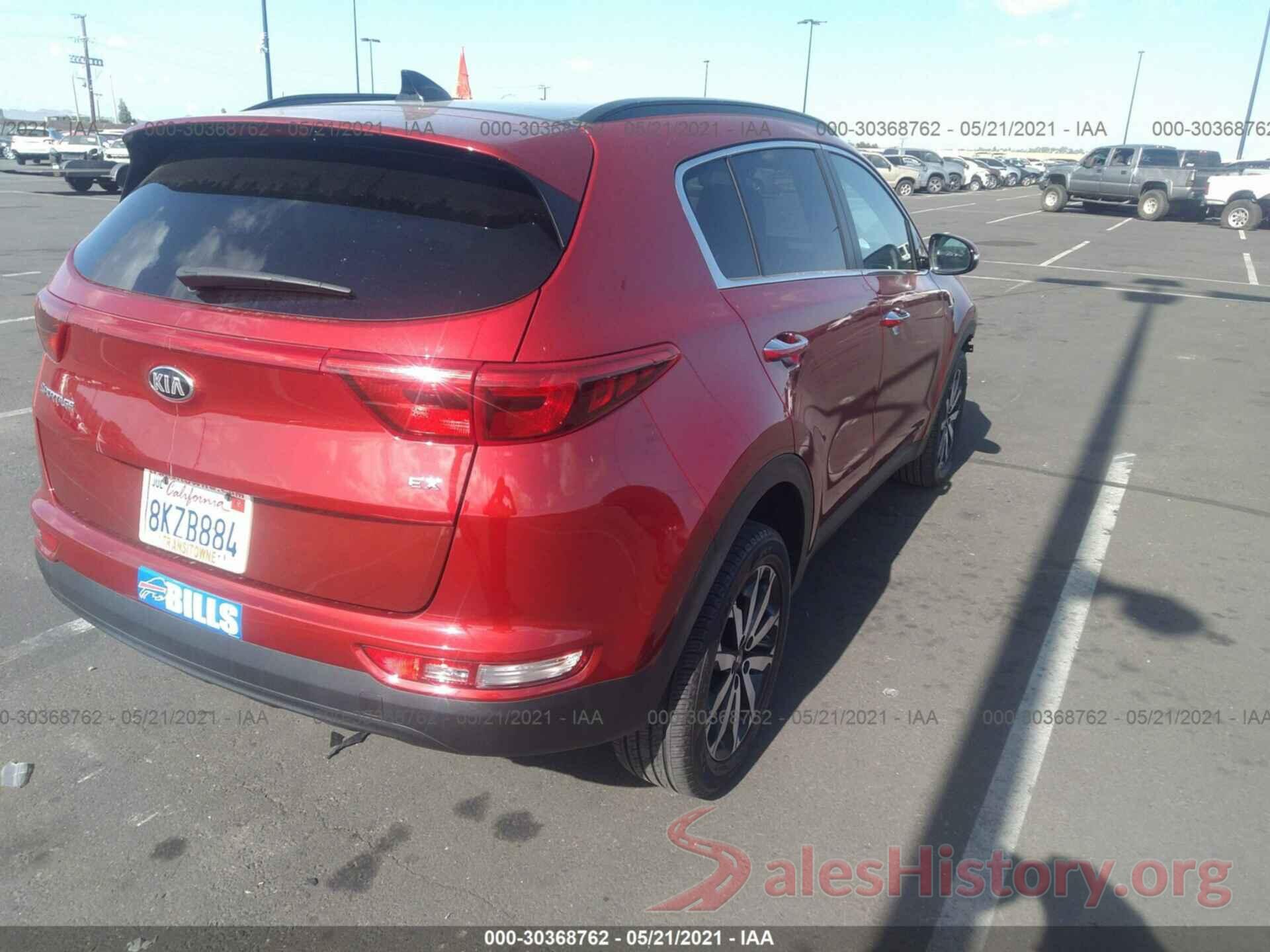 KNDPNCAC7K7513718 2019 KIA SPORTAGE