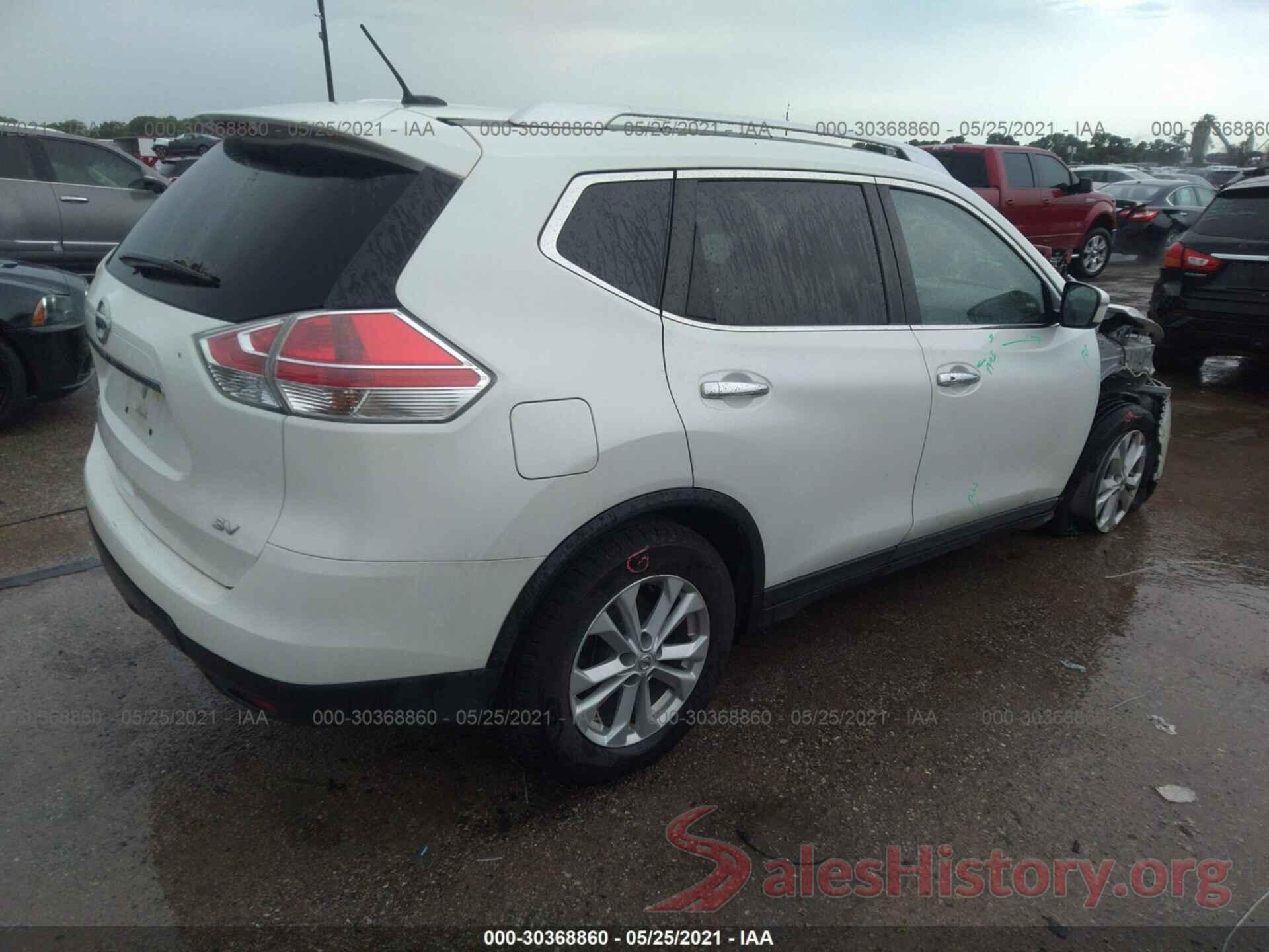 KNMAT2MT5GP698408 2016 NISSAN ROGUE