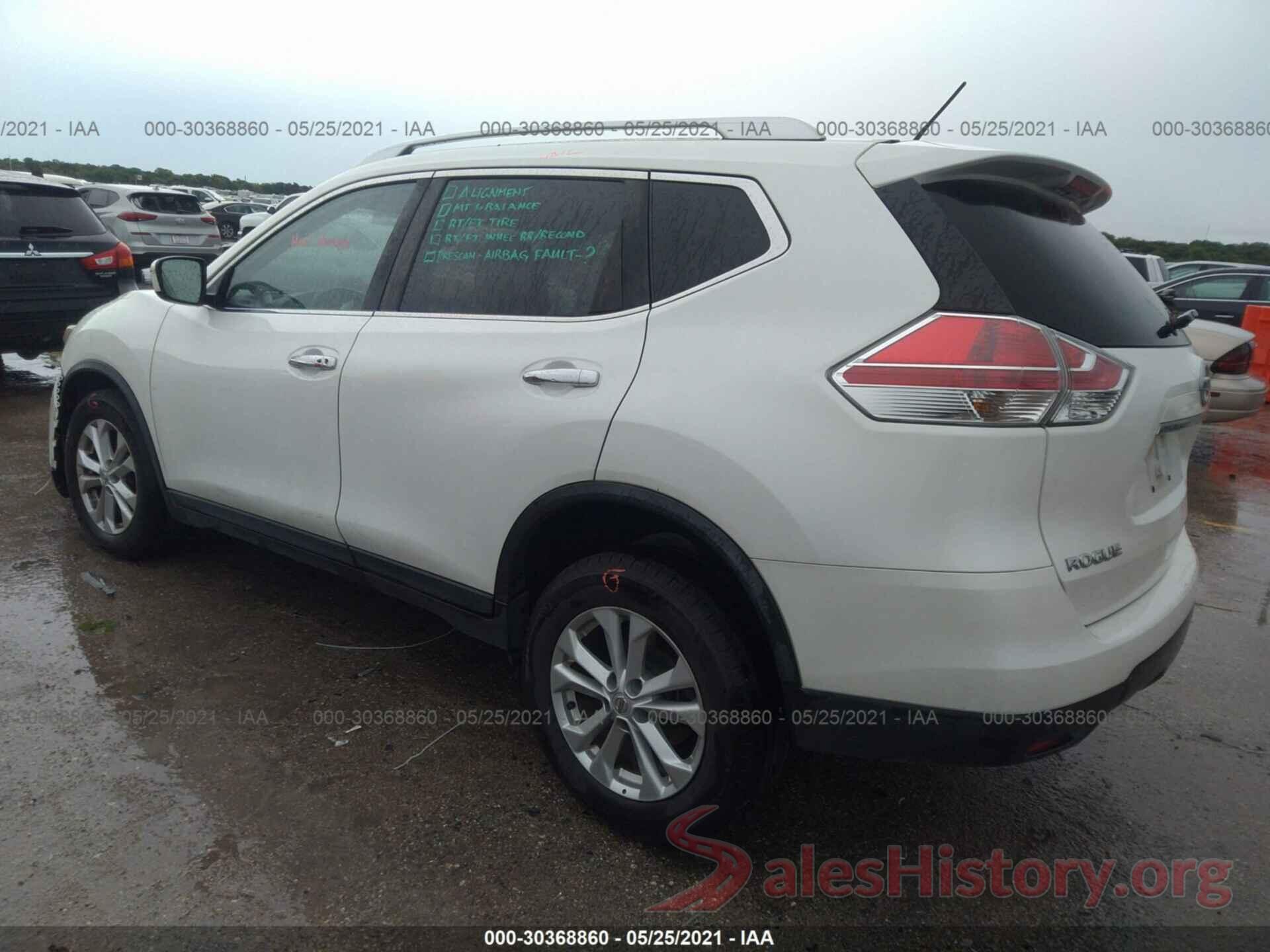 KNMAT2MT5GP698408 2016 NISSAN ROGUE