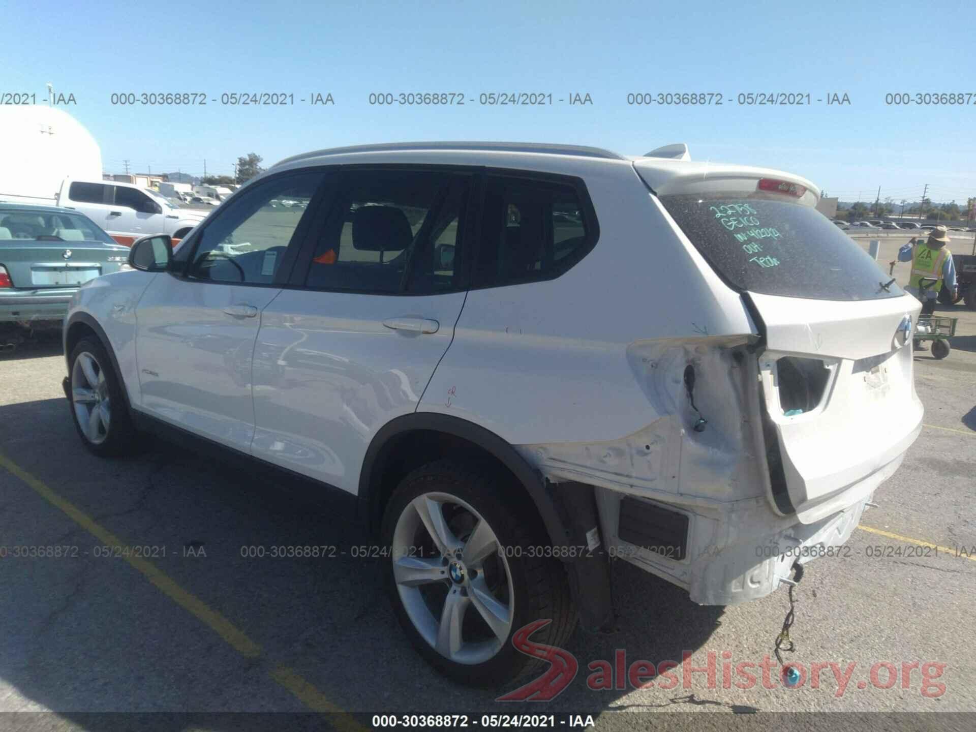 5UXWZ7C31H0X41220 2017 BMW X3