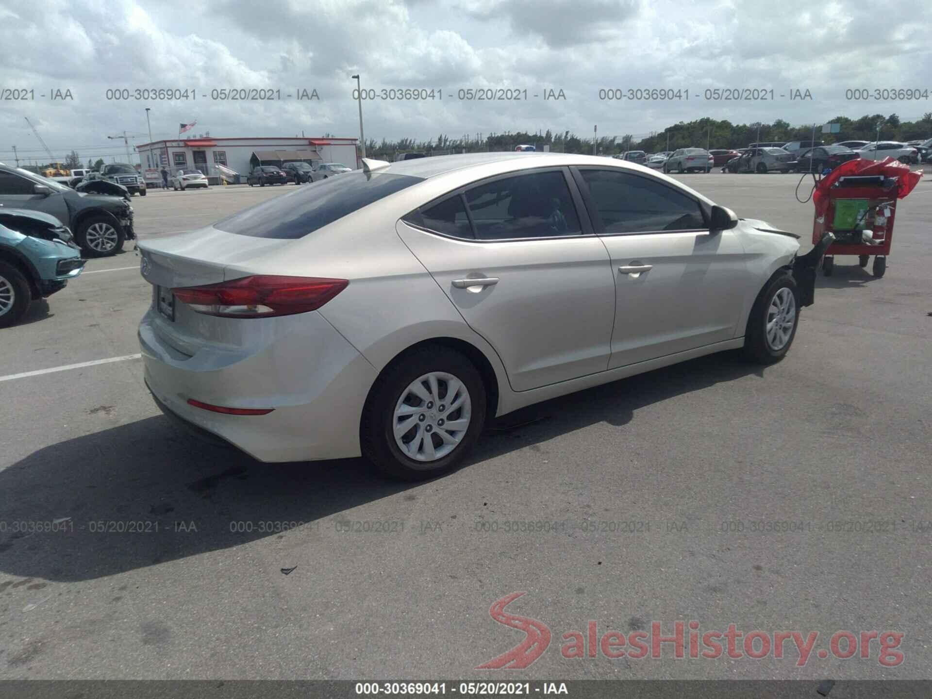 5NPD74LF0HH050349 2017 HYUNDAI ELANTRA