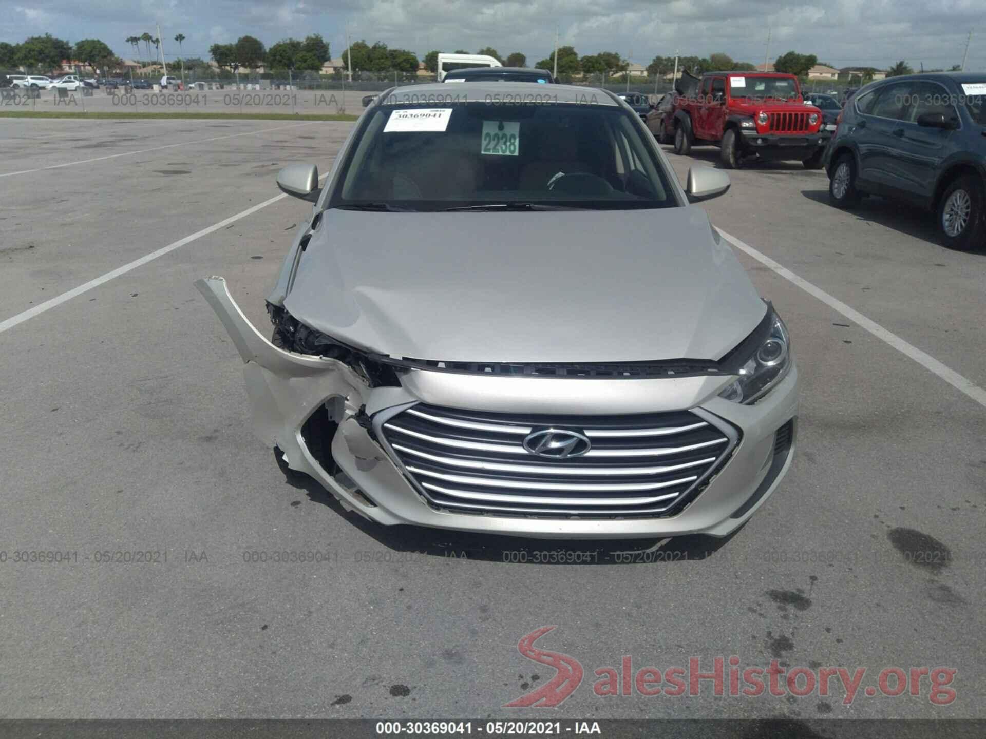 5NPD74LF0HH050349 2017 HYUNDAI ELANTRA