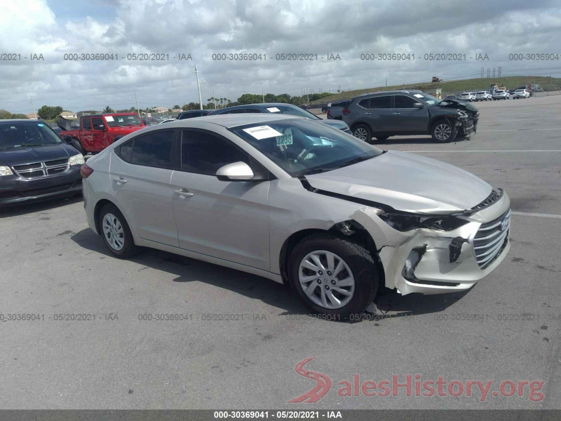 5NPD74LF0HH050349 2017 HYUNDAI ELANTRA