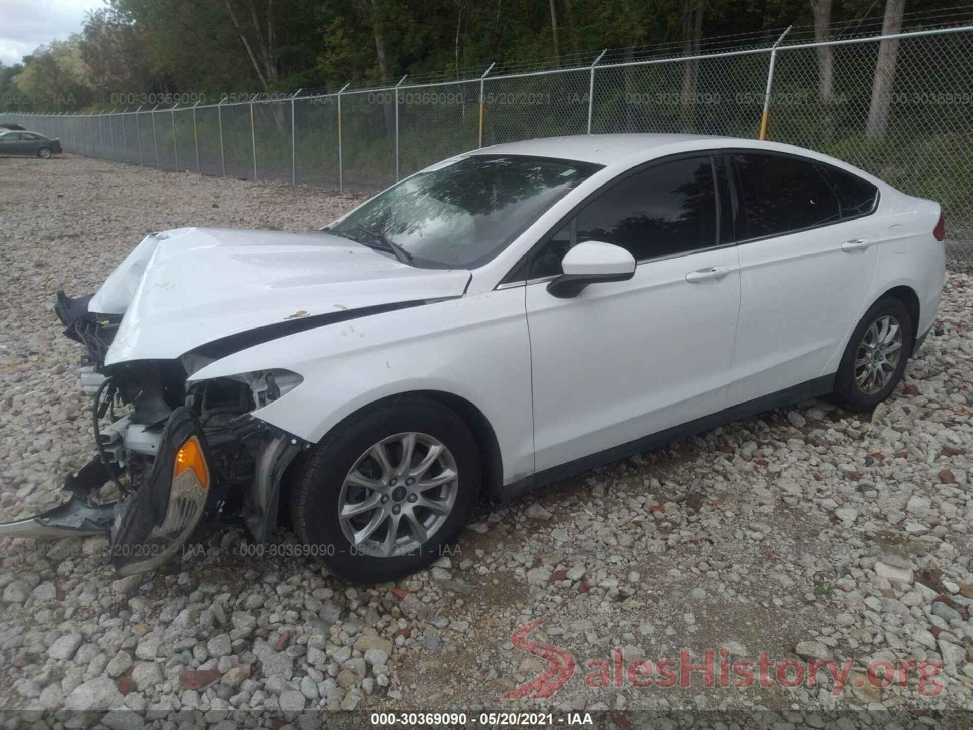 3FA6P0G72GR290377 2016 FORD FUSION