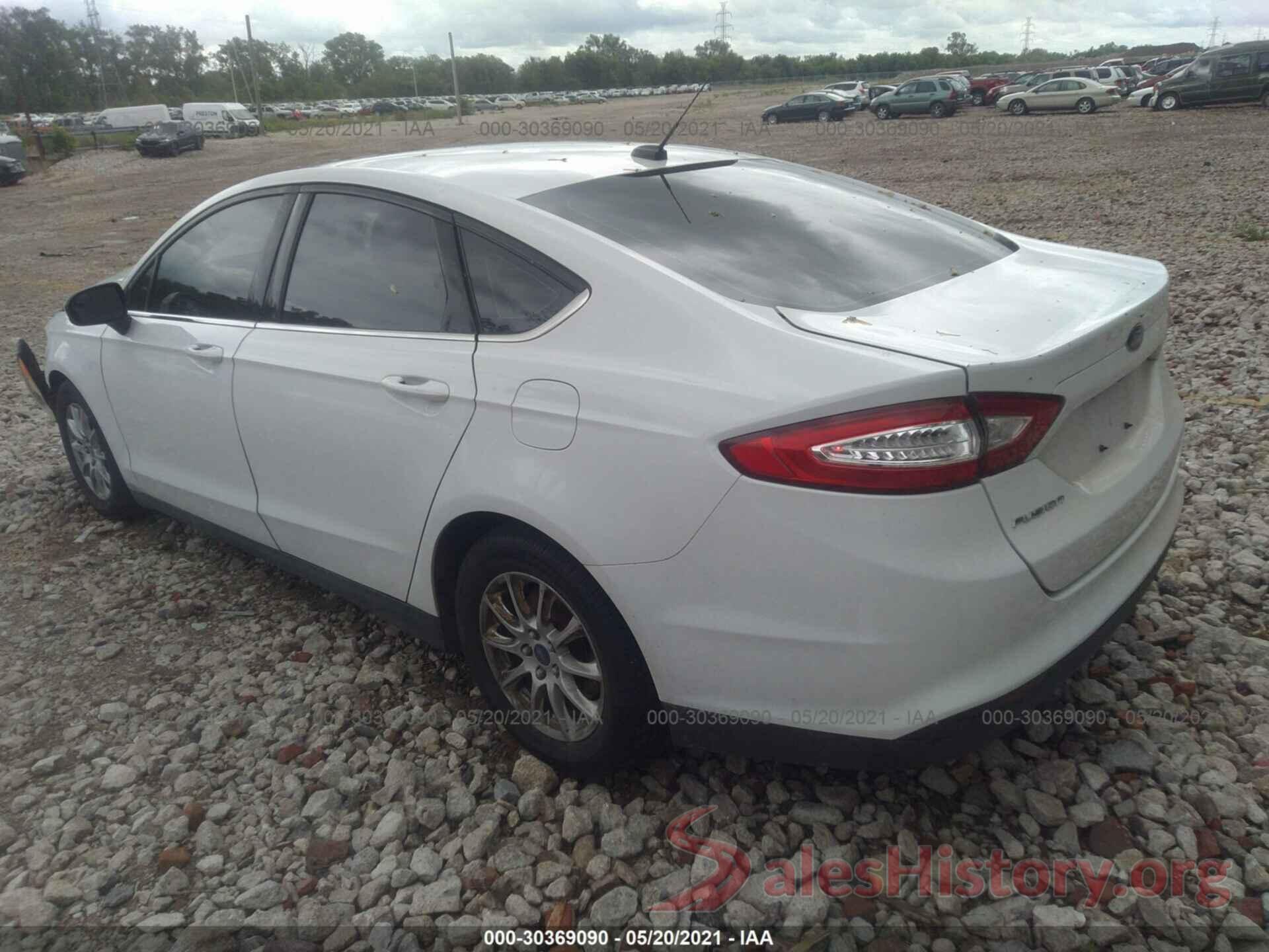 3FA6P0G72GR290377 2016 FORD FUSION