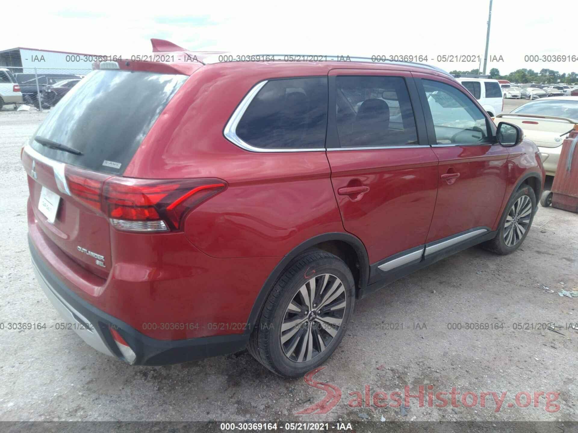 JA4AZ3A38KZ039643 2019 MITSUBISHI OUTLANDER