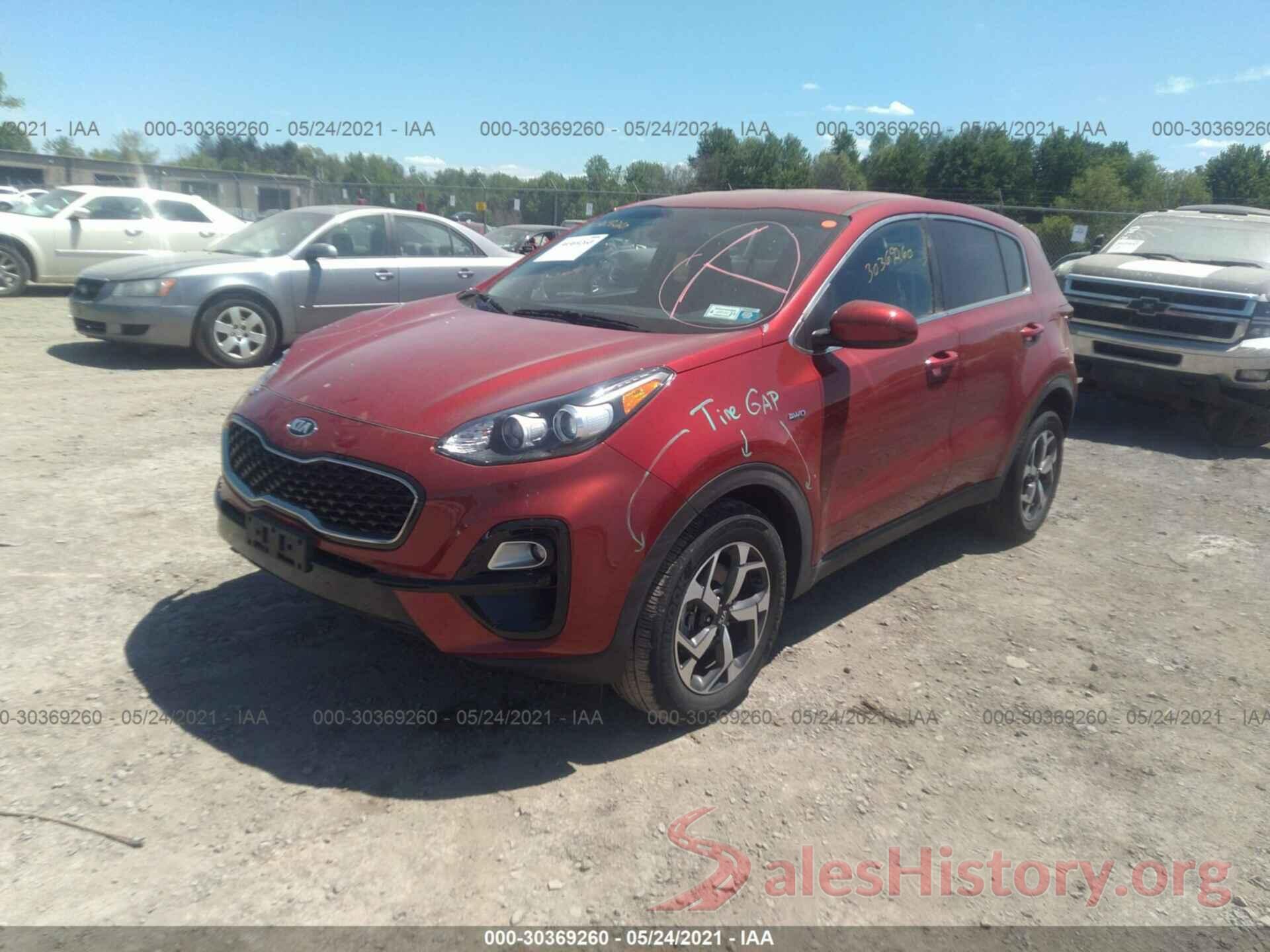 KNDPMCAC0L7834729 2020 KIA SPORTAGE