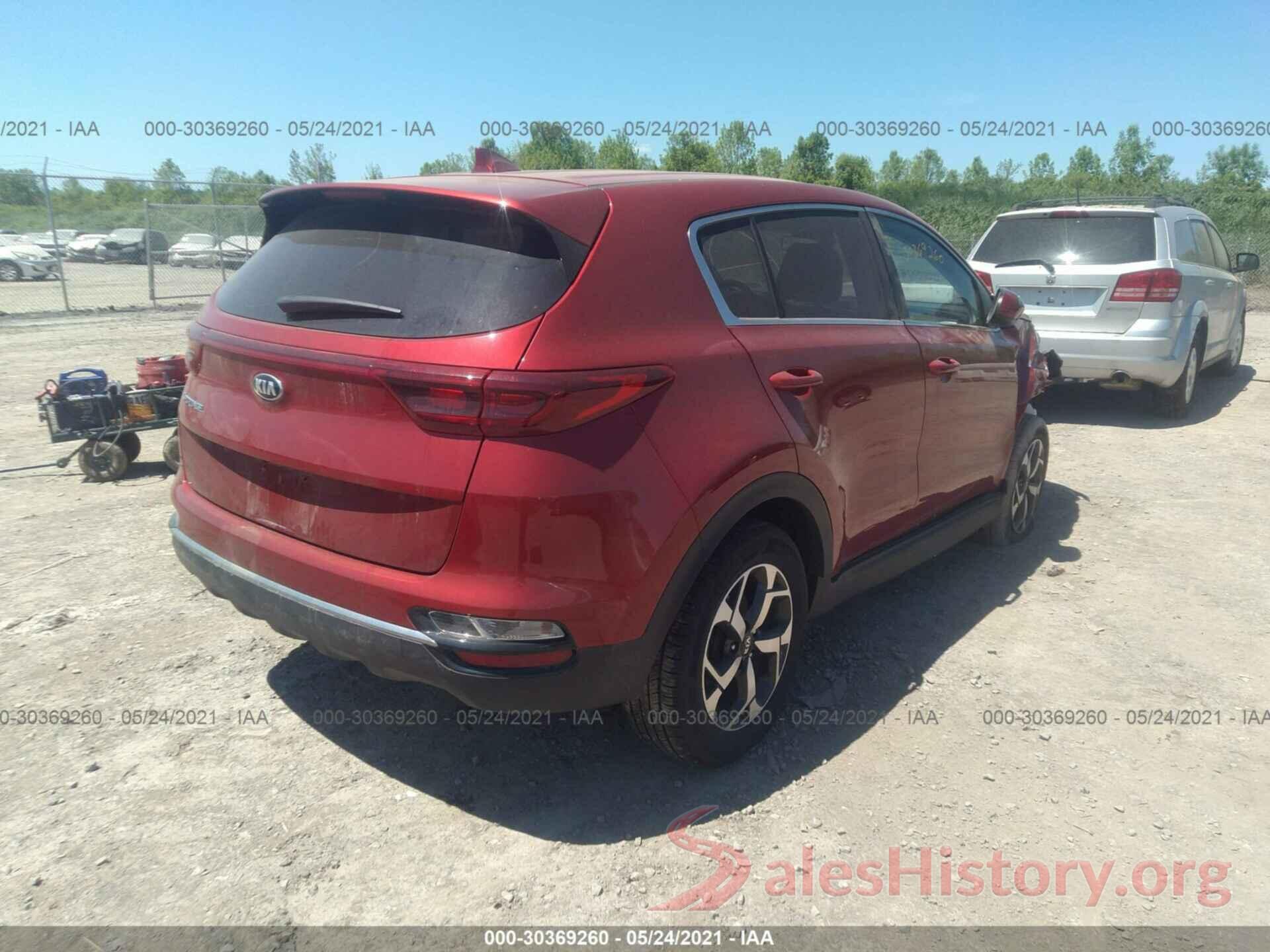 KNDPMCAC0L7834729 2020 KIA SPORTAGE