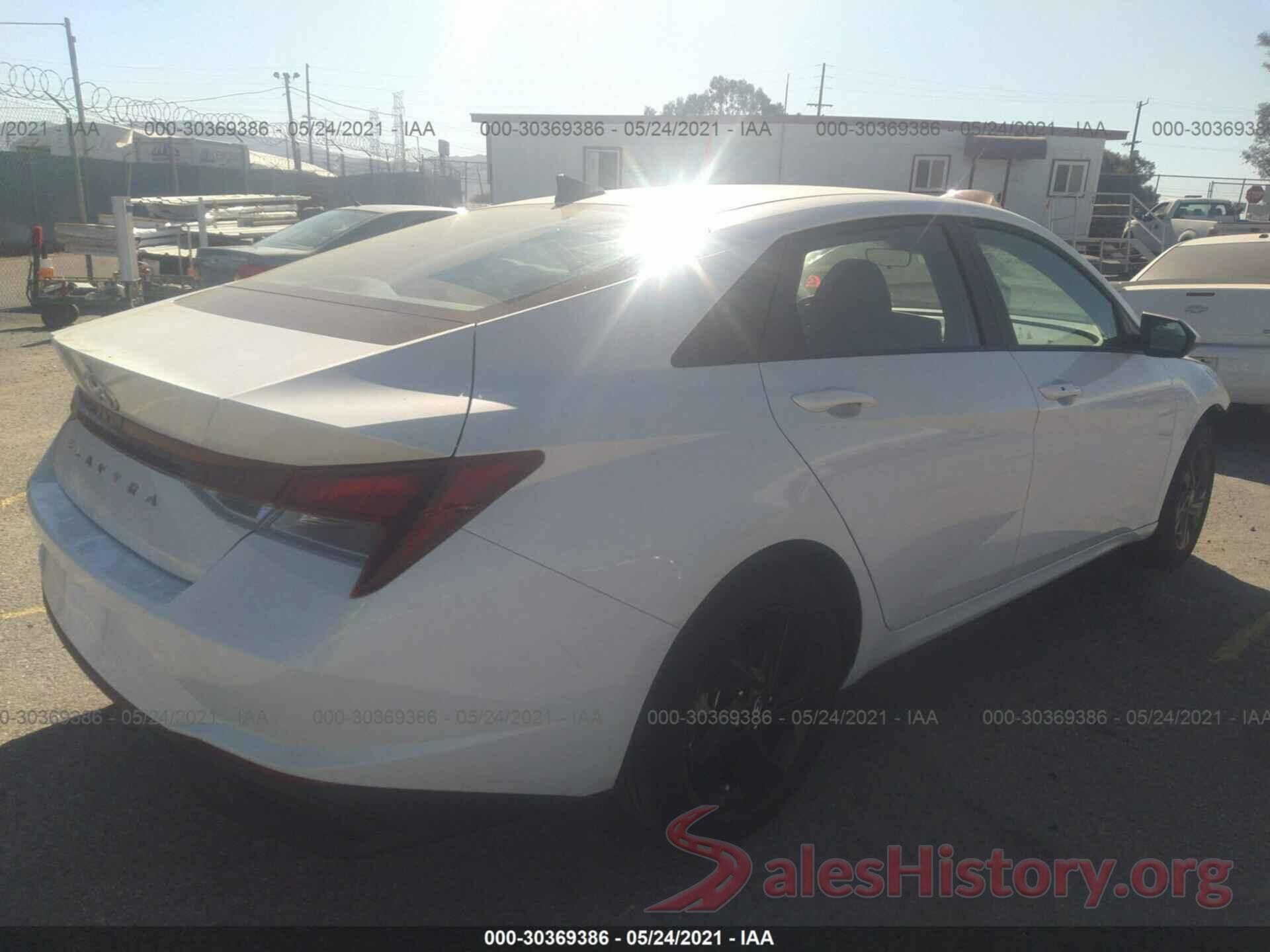 5NPLM4AG8MH001572 2021 HYUNDAI ELANTRA