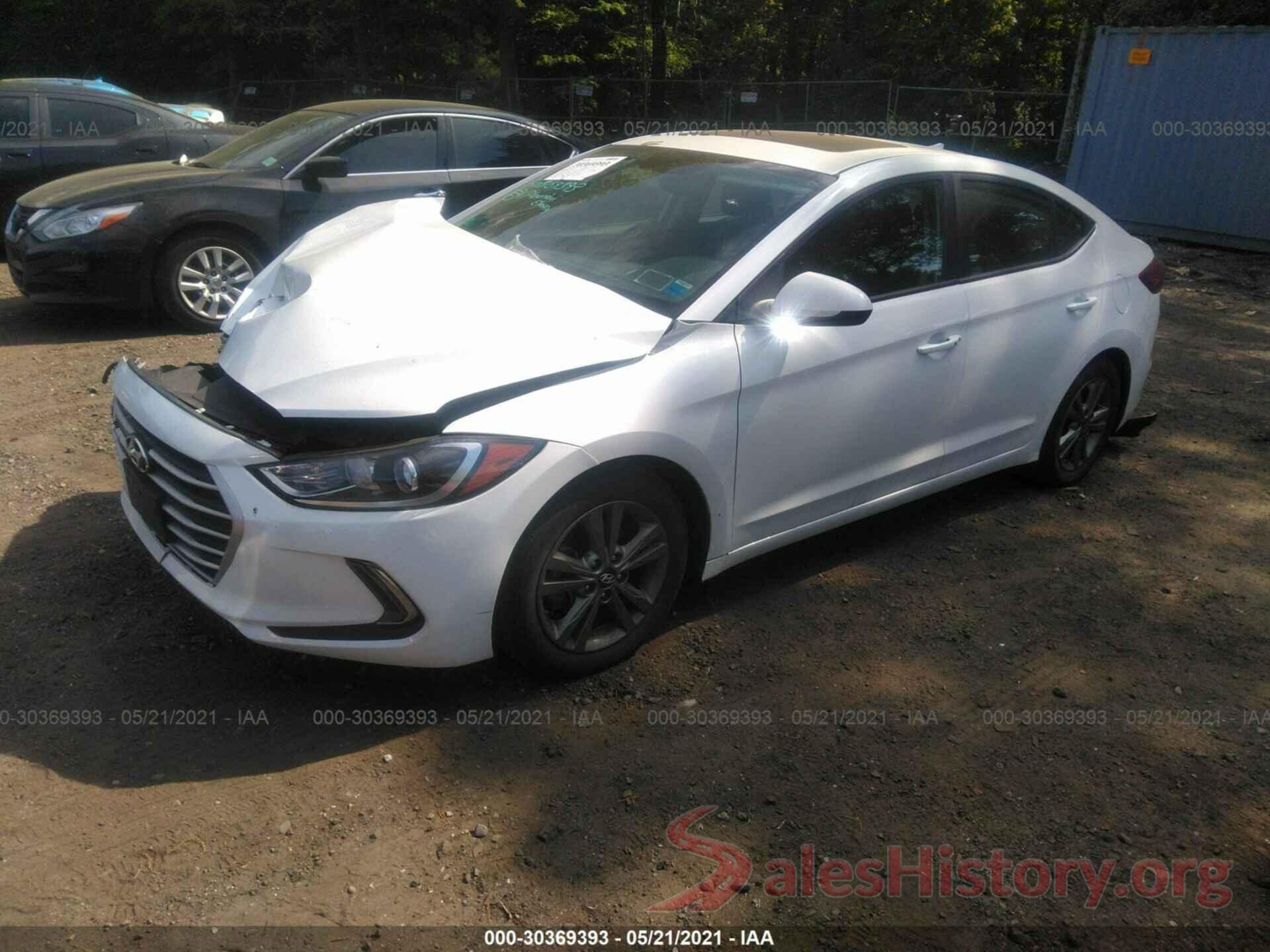 5NPD84LF7HH165091 2017 HYUNDAI ELANTRA