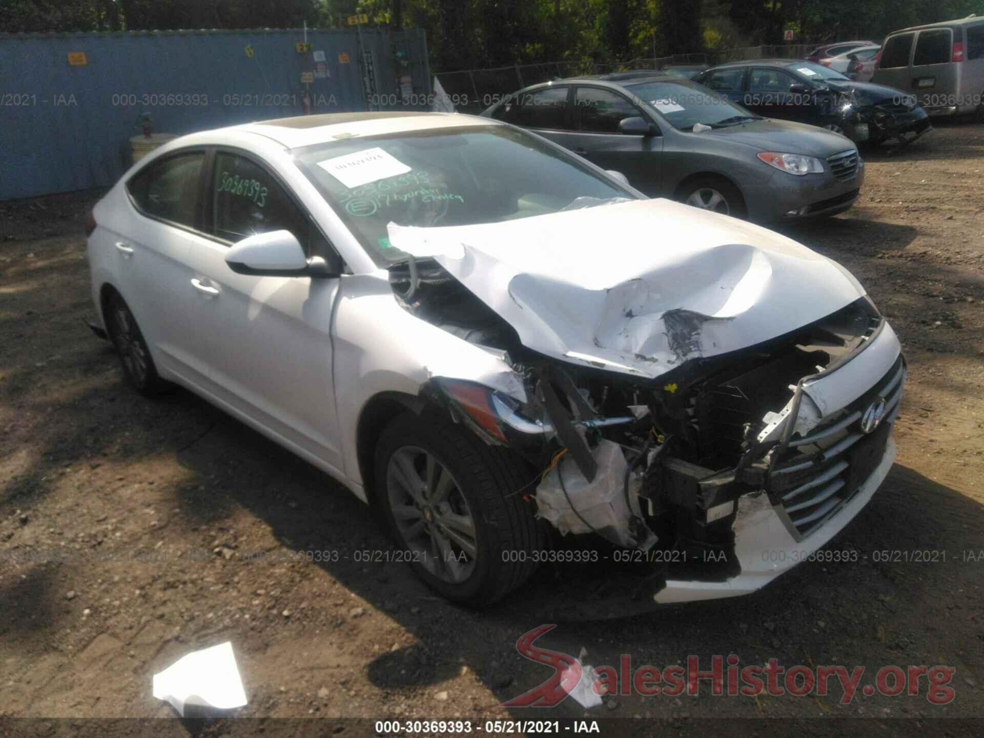 5NPD84LF7HH165091 2017 HYUNDAI ELANTRA