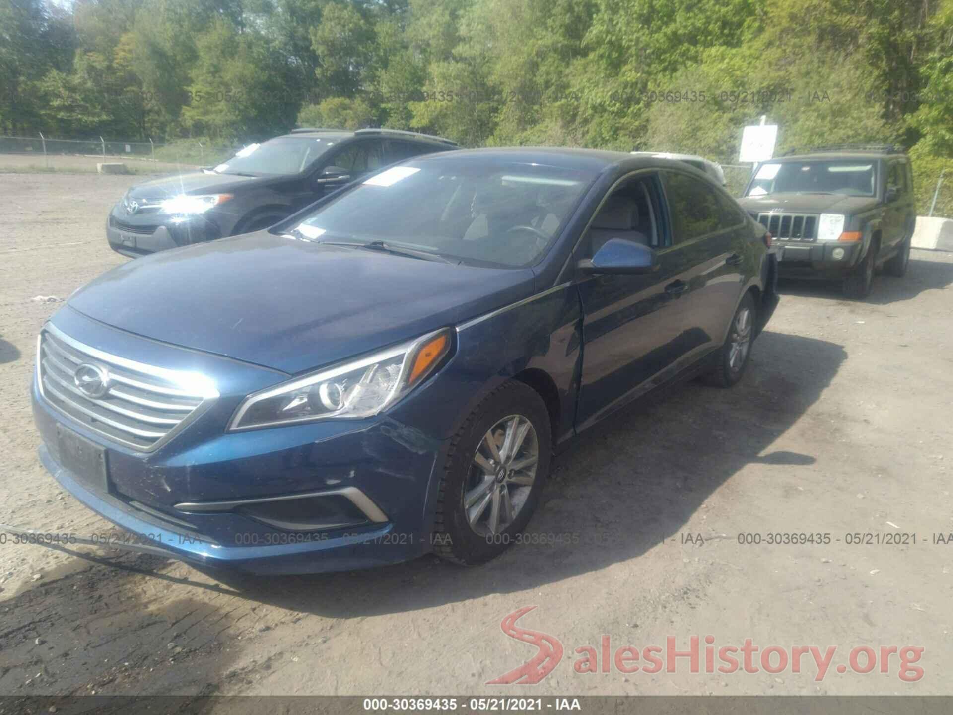 5NPE24AF5GH410428 2016 HYUNDAI SONATA