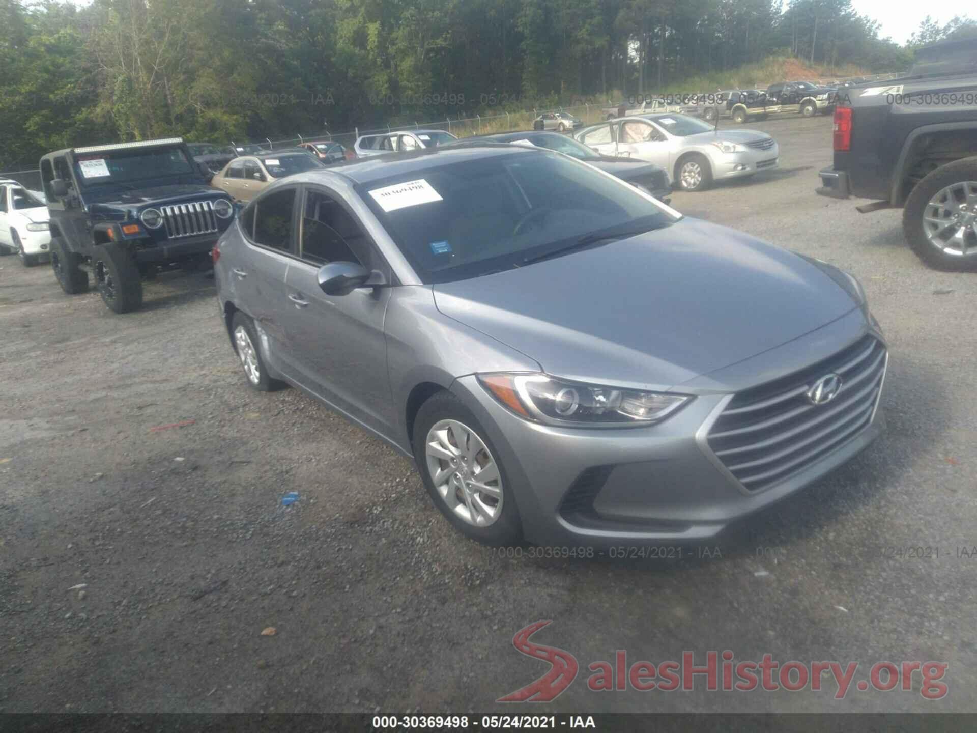 5NPD74LF3HH112889 2017 HYUNDAI ELANTRA