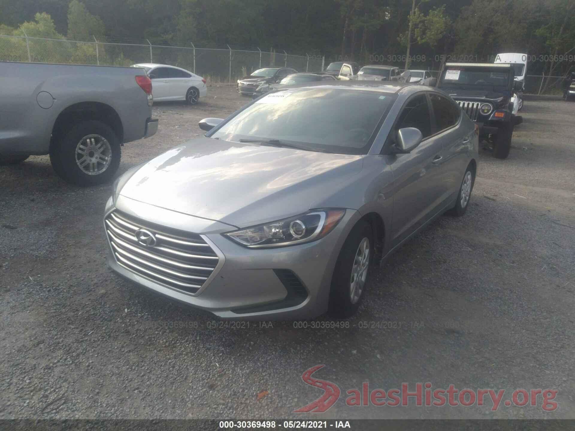 5NPD74LF3HH112889 2017 HYUNDAI ELANTRA