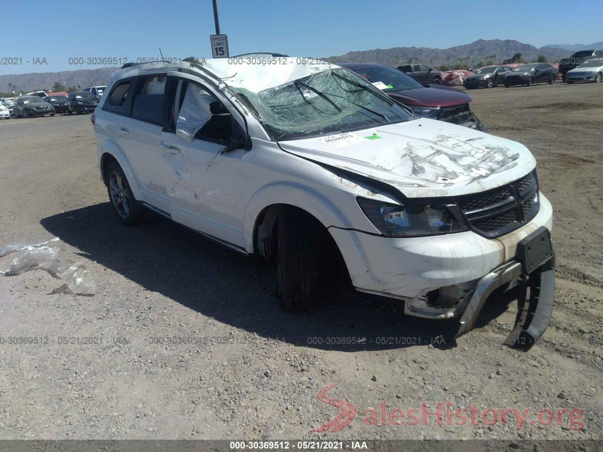 3C4PDCGG7HT530522 2017 DODGE JOURNEY