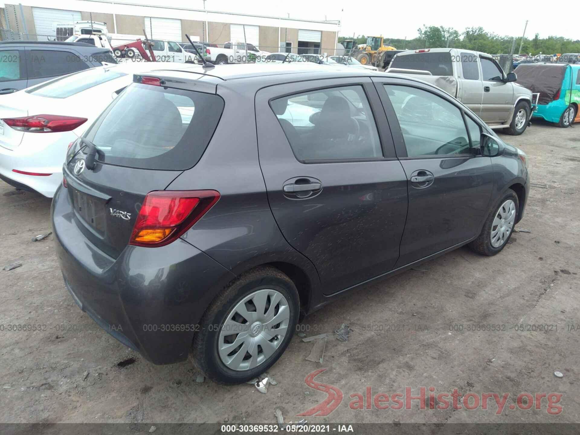 VNKKTUD30HA076214 2017 TOYOTA YARIS