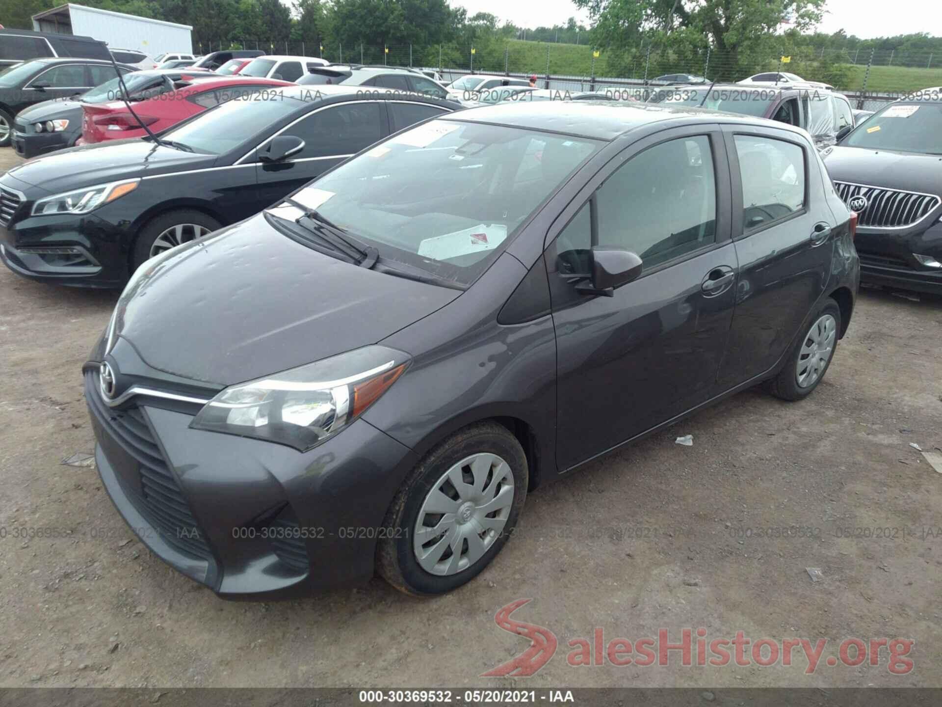 VNKKTUD30HA076214 2017 TOYOTA YARIS